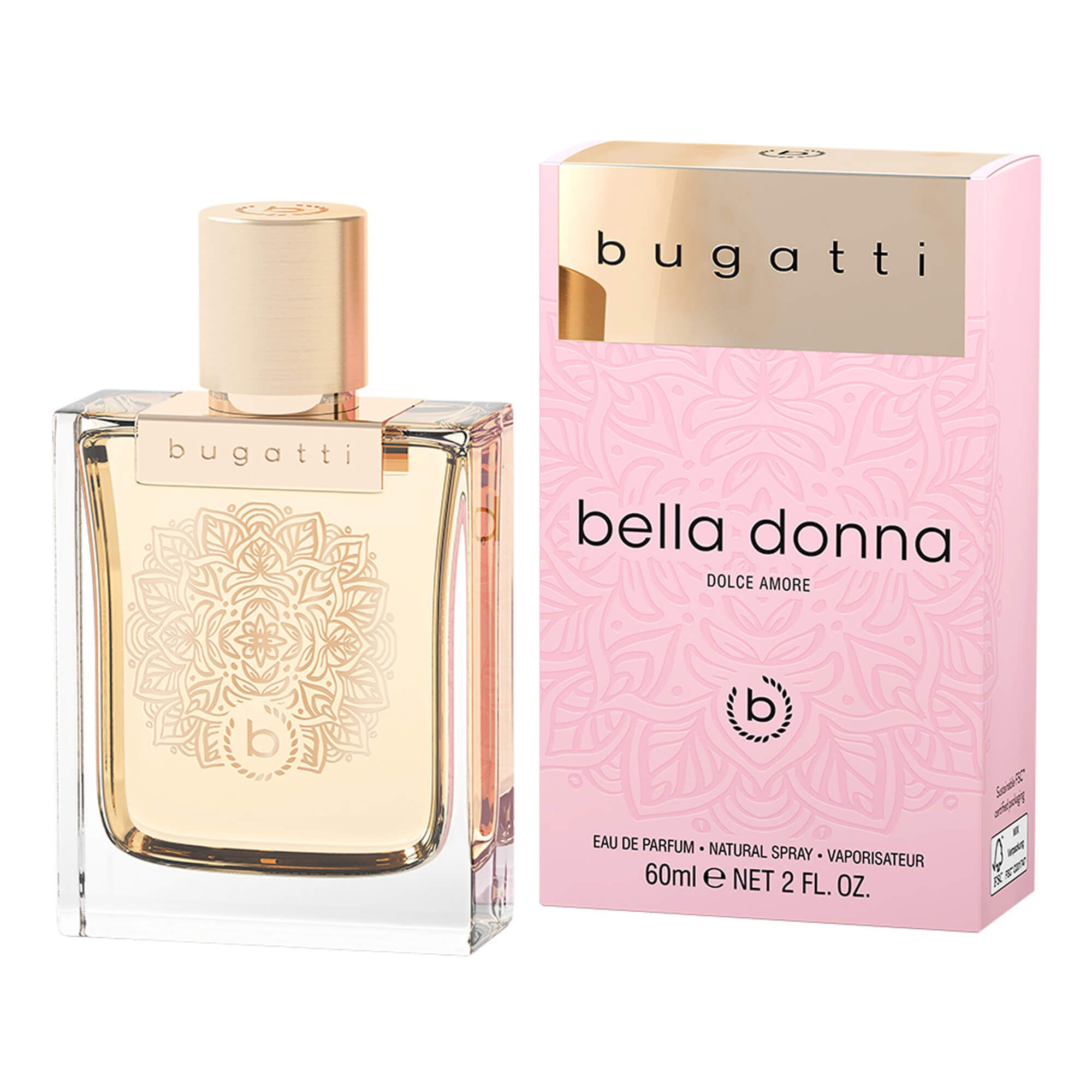 Парфюмированная вода для женщин Bugatti Bella Donna Dolce Amore