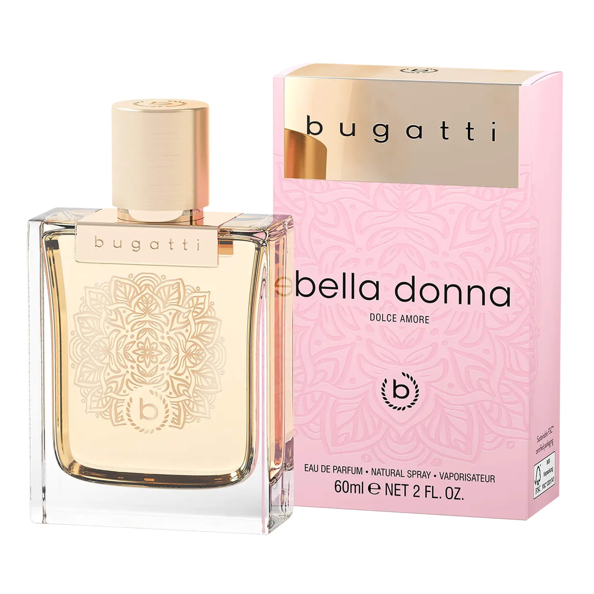 Парфюмированная вода для женщин Bugatti Bella Donna Dolce Amore