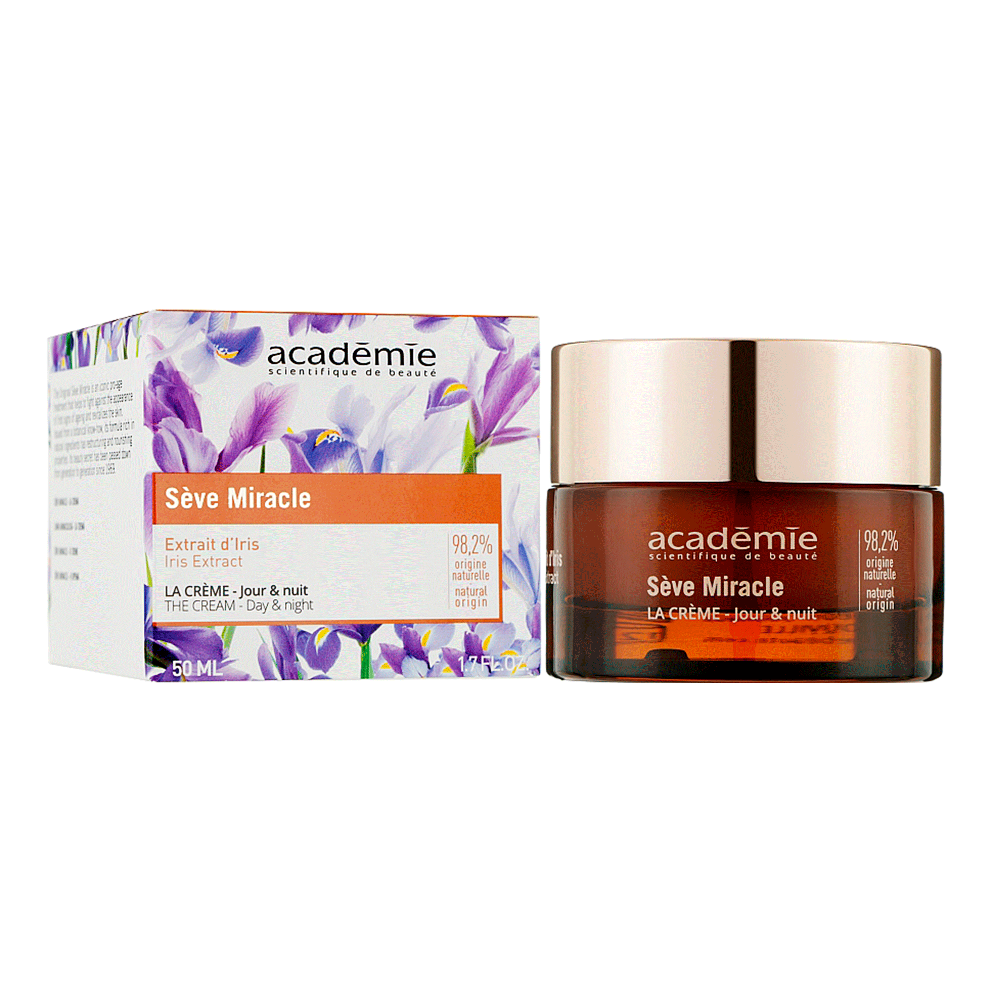 Academie Крем для лица с экстрактом ириса