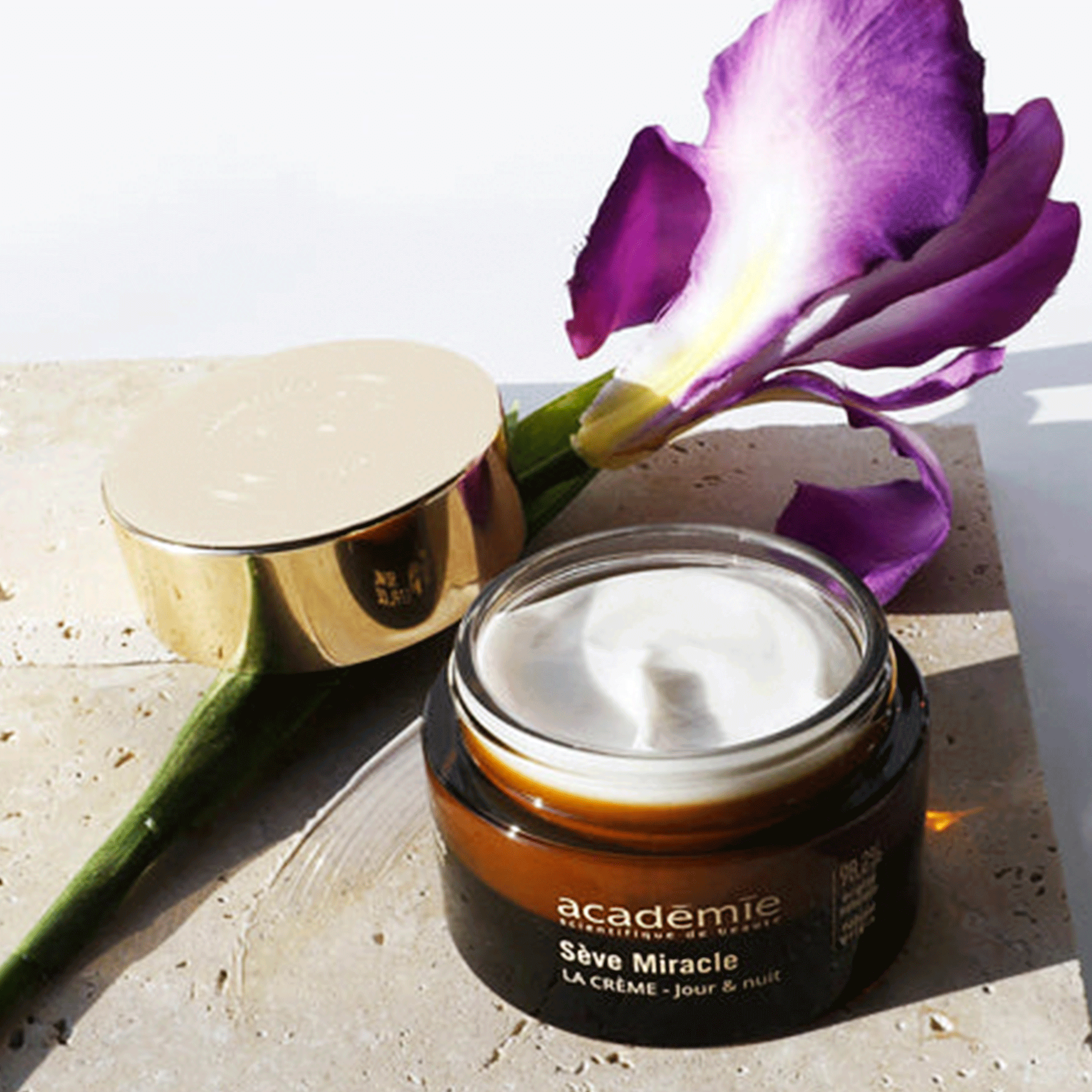 Крем для лица с экстрактом ириса Academie Seve Miracle Iris Extract The Cream Day & Night