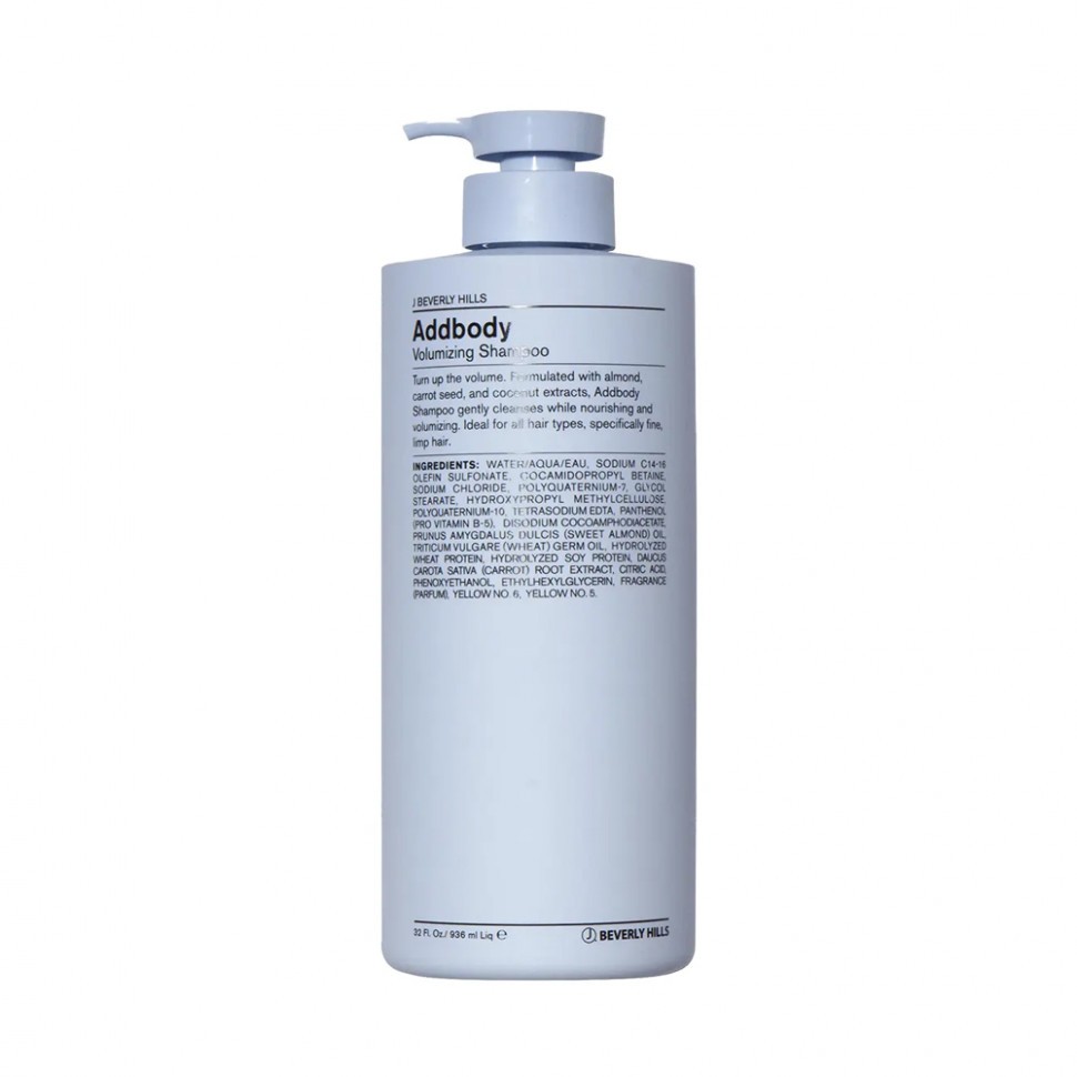 Шампунь для придания объема J Beverly Hills AddBody Volumizing Shampoo
