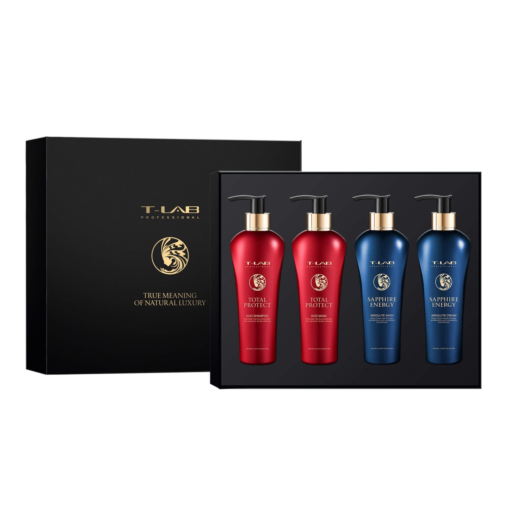 T-Lab Sapphire Energy + Total Protect Love Set - Набор для защиты окрашенных волос и анти-эйдж эффекта