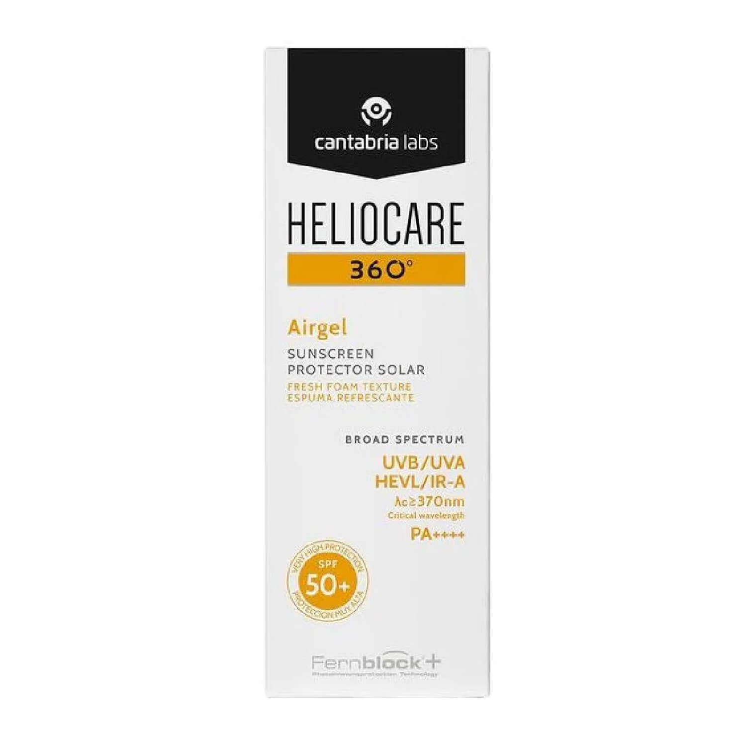 Сонцезахисний ультралегкий гель із SPF 50+  Cantabria Labs Heliocare 360 ​​Airgel SPF 50+