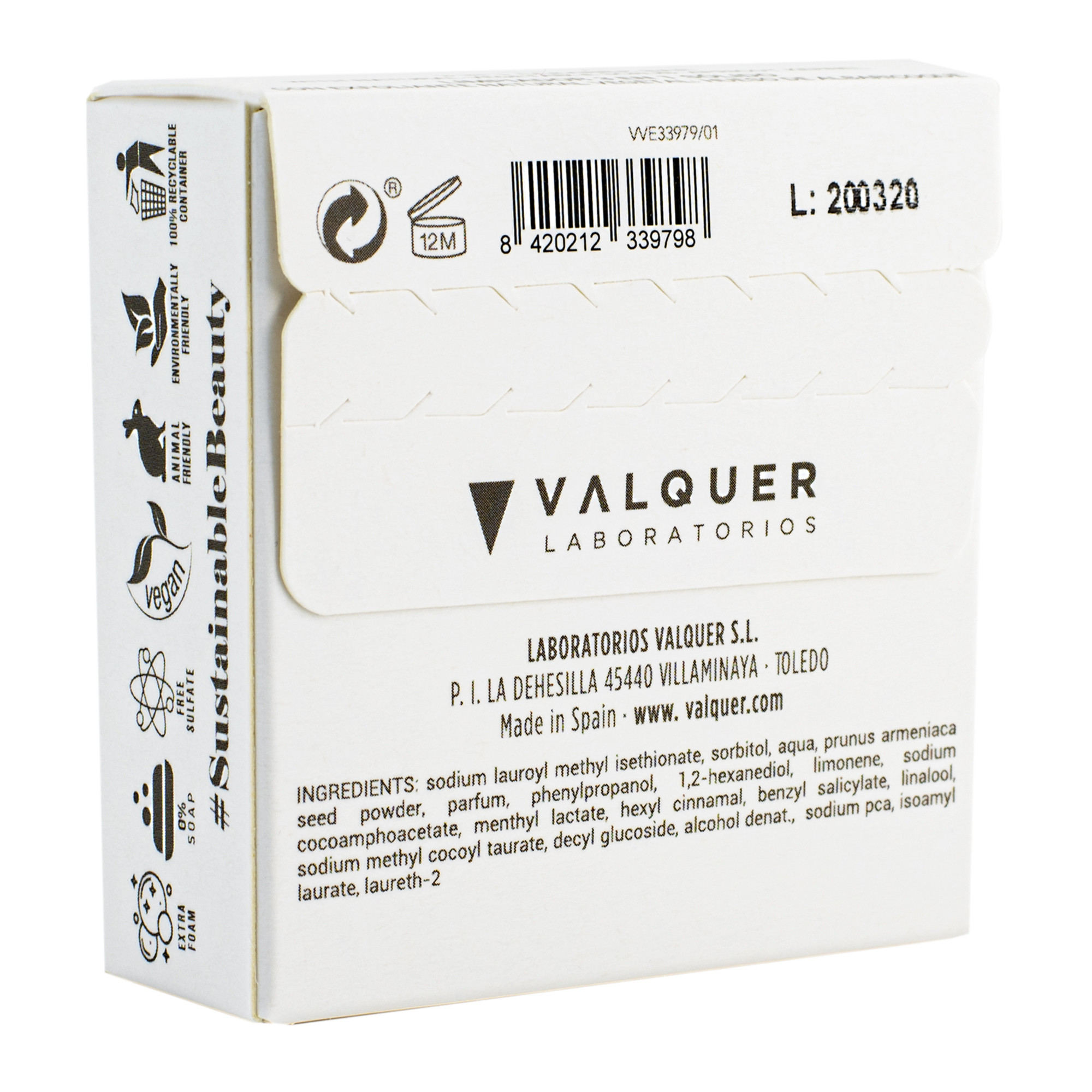 Очищувальний засіб Valquer Sugar 3 in 1 Cleaner Bar