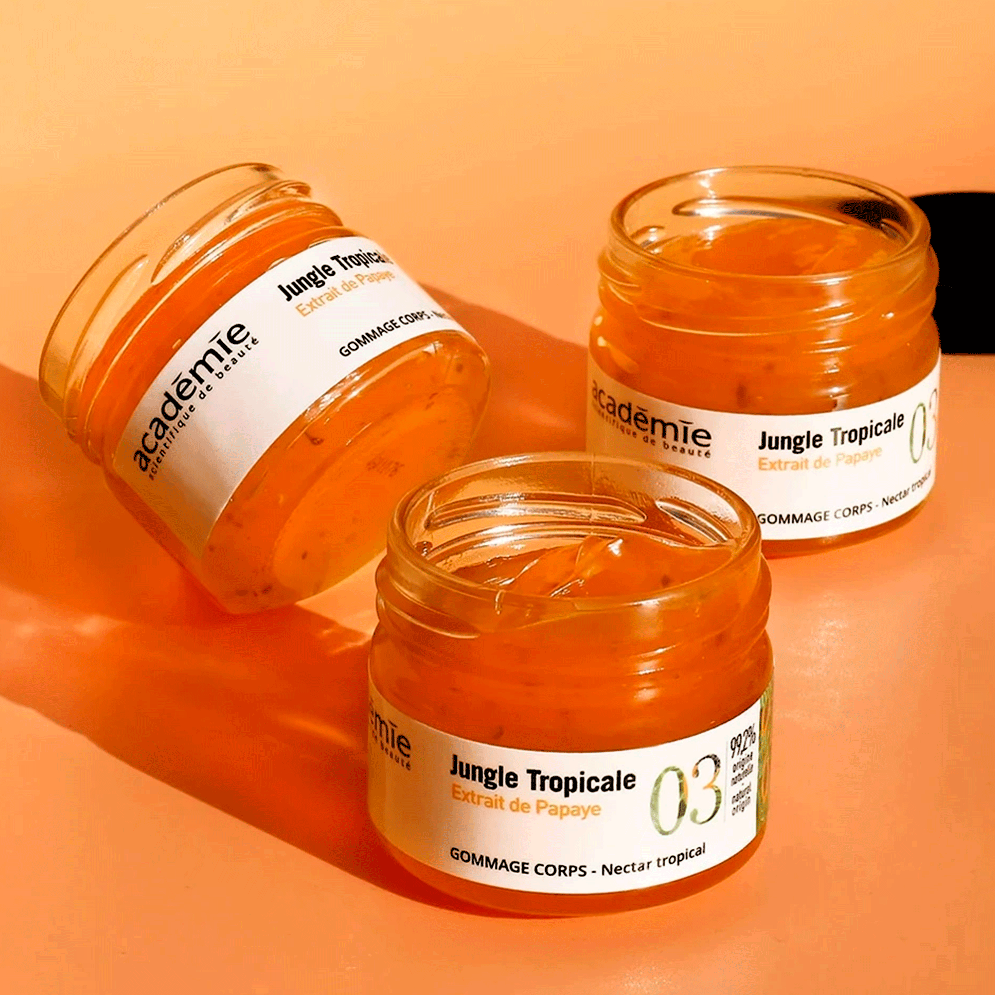 Скраб для тела Тропический нектар Academie Jungle Tropicale Body Scrub Tropical Nectar