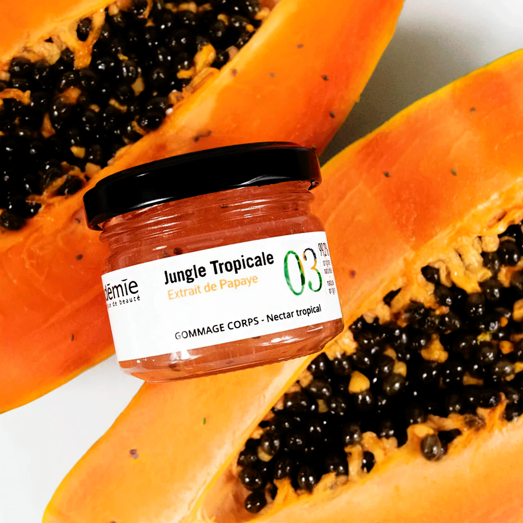 Скраб для тела Тропический нектар Academie Jungle Tropicale Body Scrub Tropical Nectar