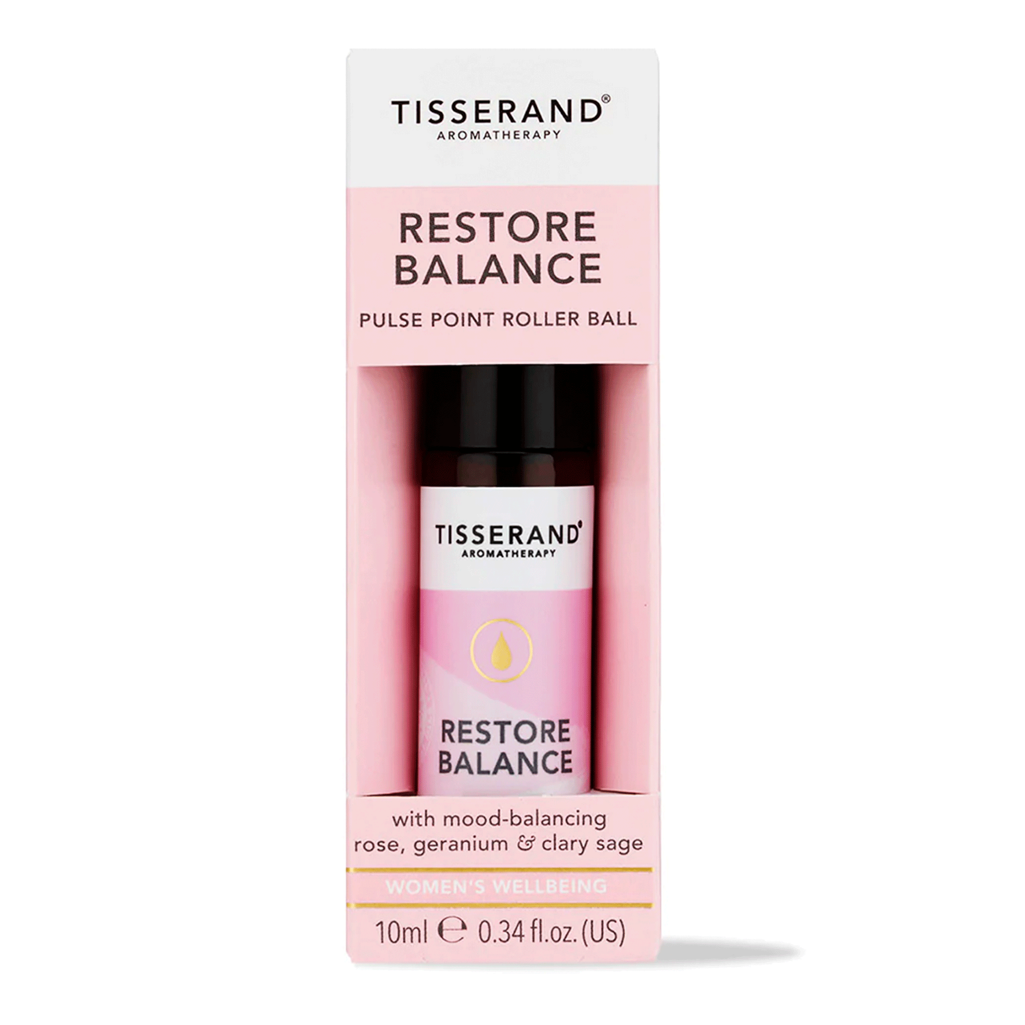 Tisserand Pulse Point Roller Ball Restore Balance - Ролер для пульсових точок "Відновлення балансу"