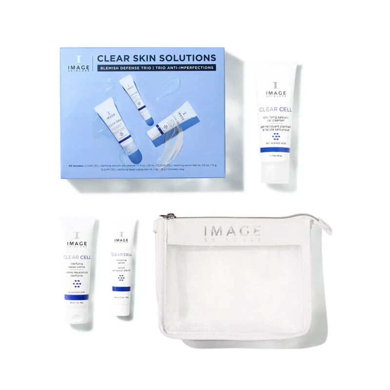 Image Skincare Facial Set Clear Skin Solution - Набор для терапии акне