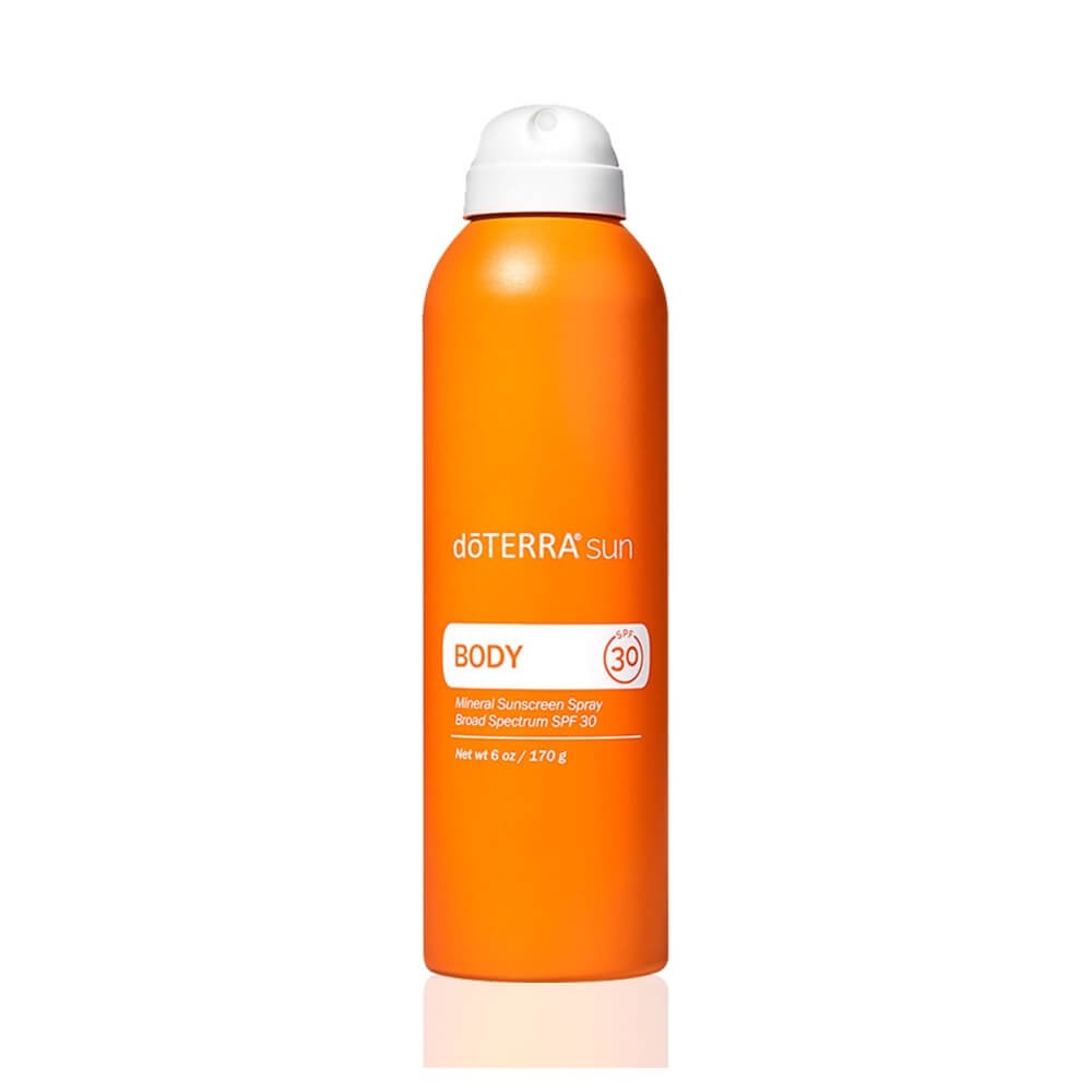 Минеральный солнцезащитный спрей для тела DoTERRA Sun Care Sunscreen Spray SPF-30