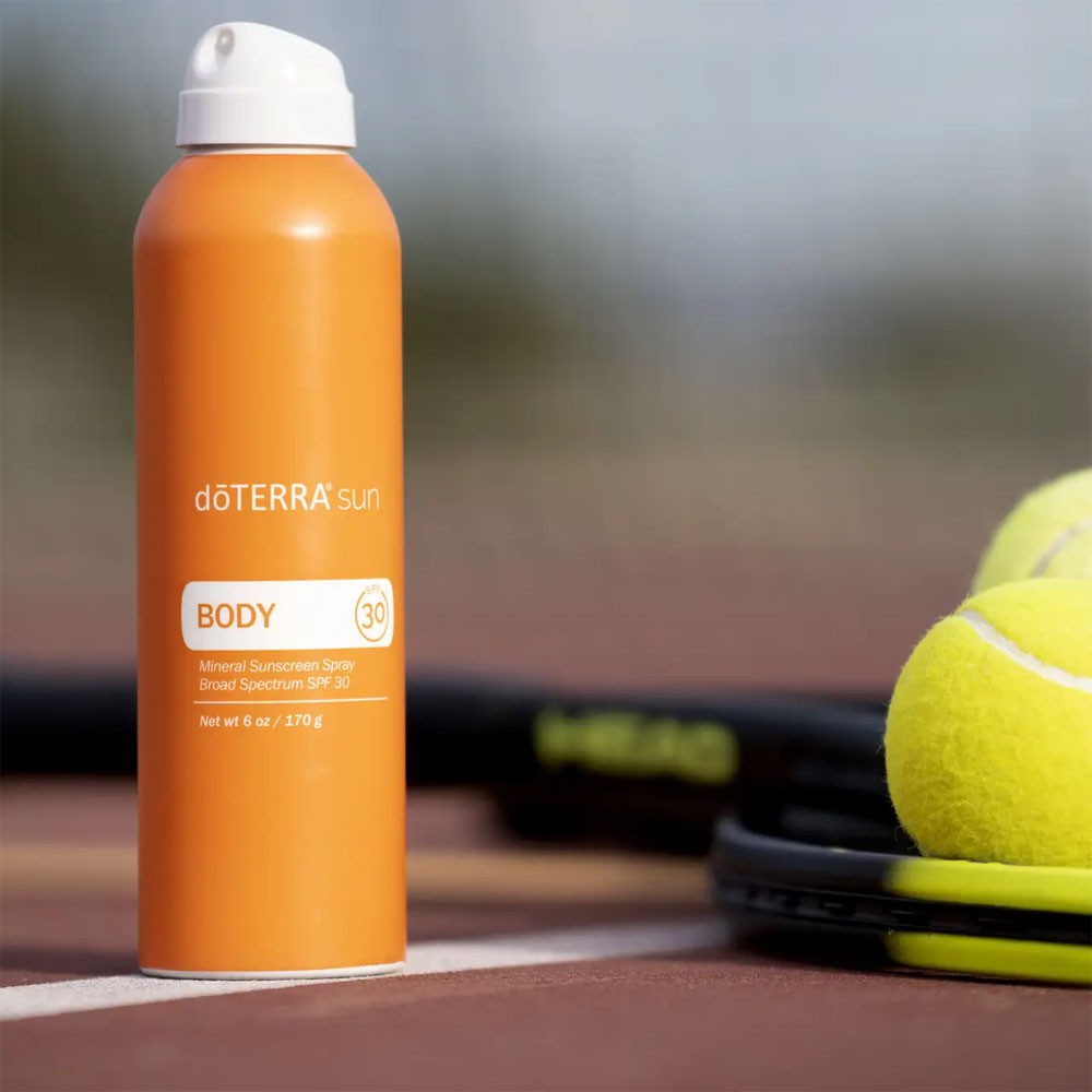 Минеральный солнцезащитный спрей для тела DoTERRA Sun Care Sunscreen Spray SPF-30
