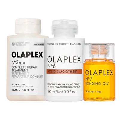 Набір для сяйва та гладкості волосся Olaplex 3 6 7