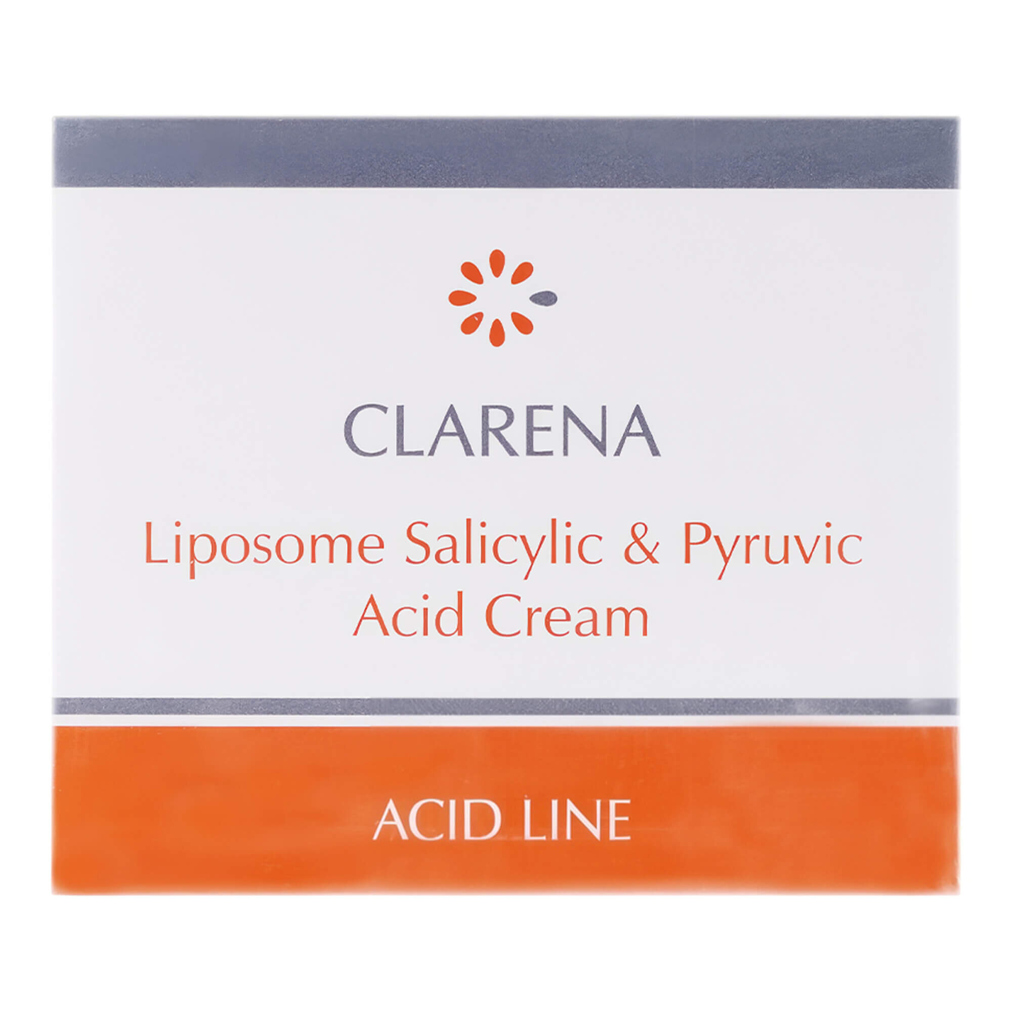 Крем против акне с пировиноградной и салициловой кислотами Clarena Liposome Salicylic and Pyruvic Acid Cream