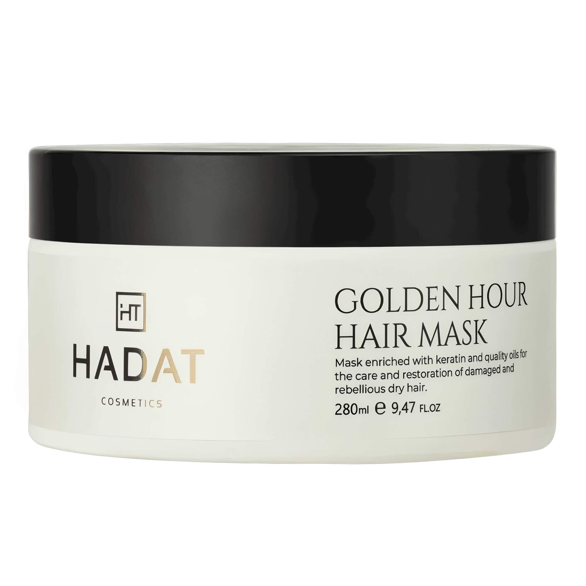 Золотая интенсивно восстанавливающая маска для волос Hadat Golden Hour Hair Mask