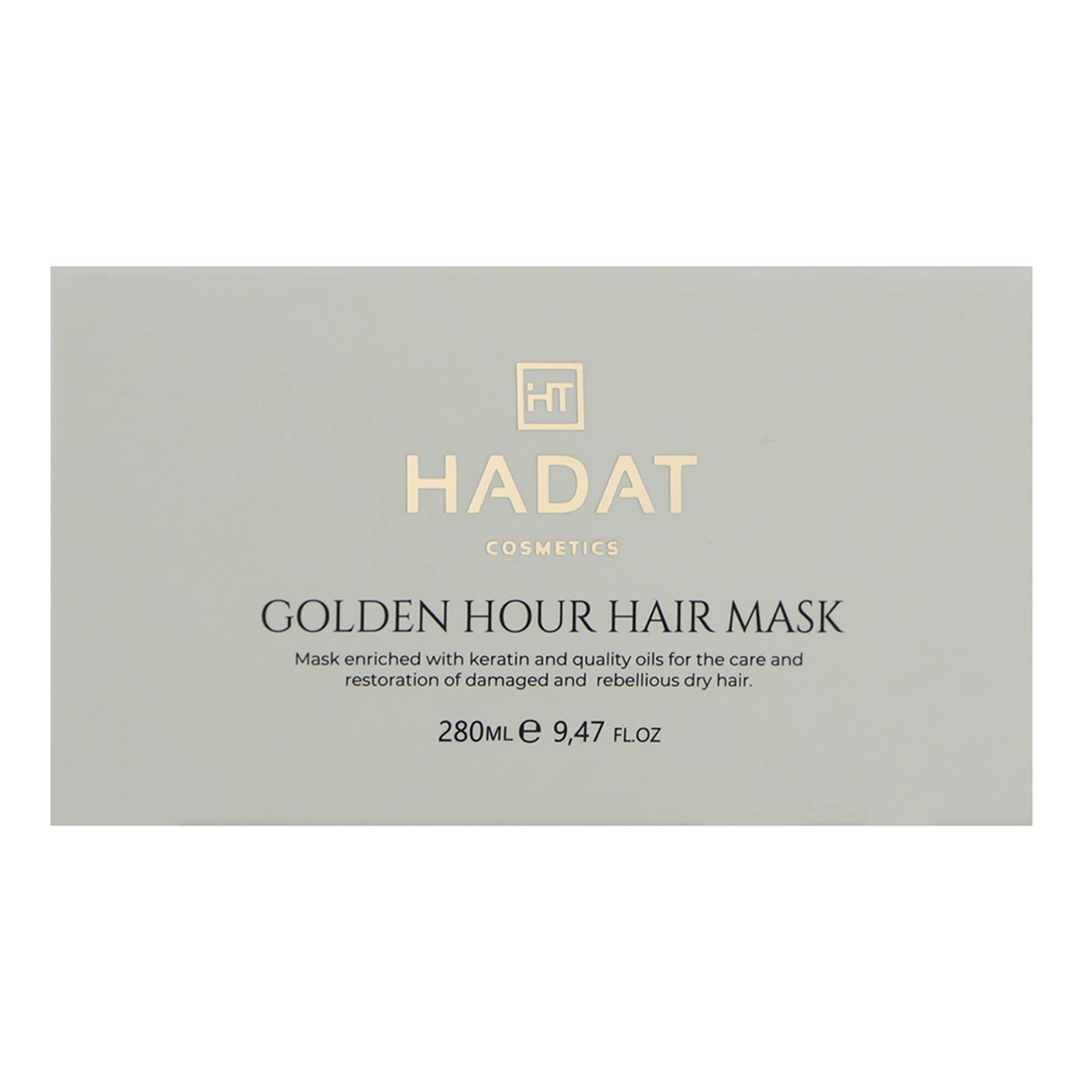 Золотая интенсивно восстанавливающая маска для волос Hadat Golden Hour Hair Mask