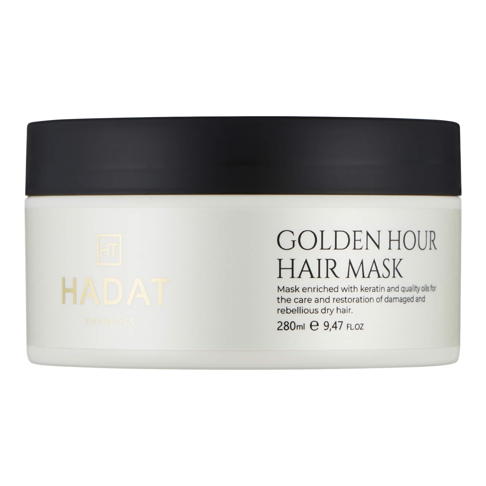Золотая интенсивно восстанавливающая маска для волос Hadat Golden Hour Hair Mask