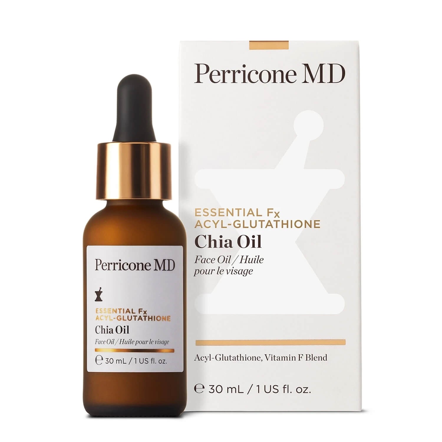 Питательная сыворотка с маслом чиа и ацил-глутатионом Perricone MD Essential Fx Acyl-Glutathione Chia Facial Oil