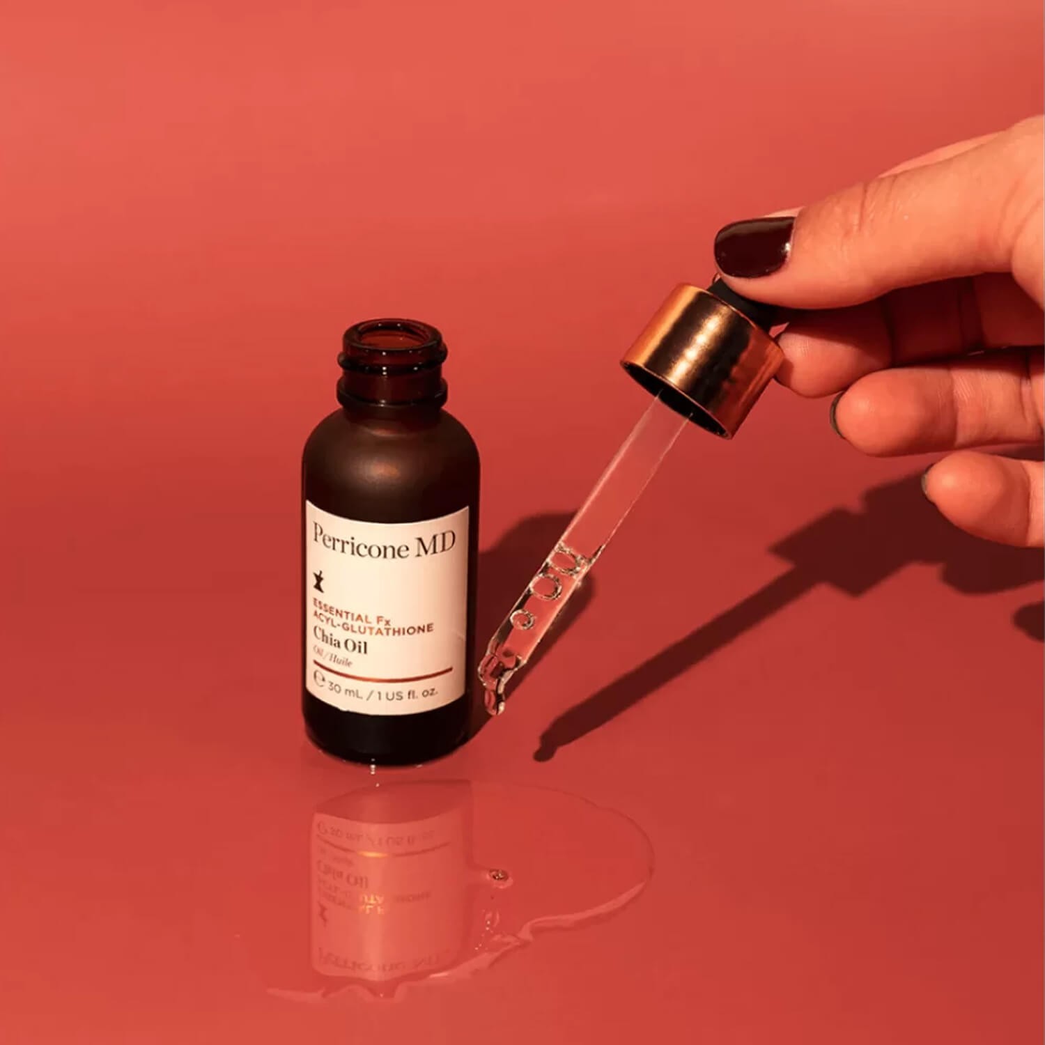 Питательная сыворотка с маслом чиа и ацил-глутатионом Perricone MD Essential Fx Acyl-Glutathione Chia Facial Oil