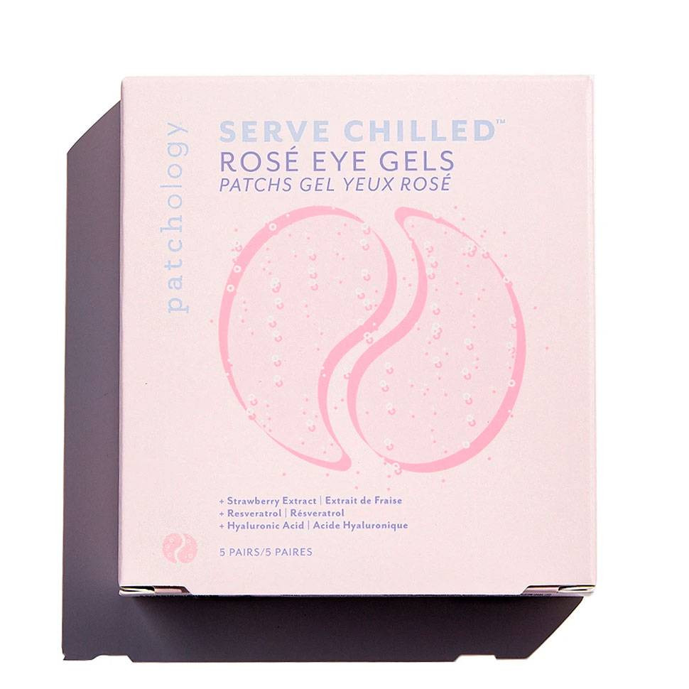 Освежающие патчи с экстрактом розы Patchology Serve Chilled Rose Eye Gels 5 Pairs/Box