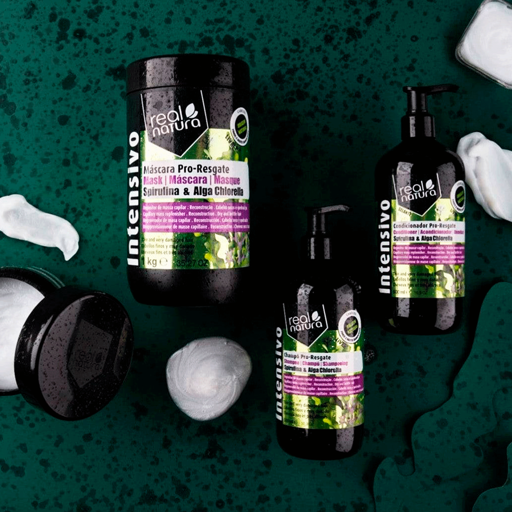 Шампунь восстанавливающий Real Natura Sem Sal Pro-Resgate Shampoo