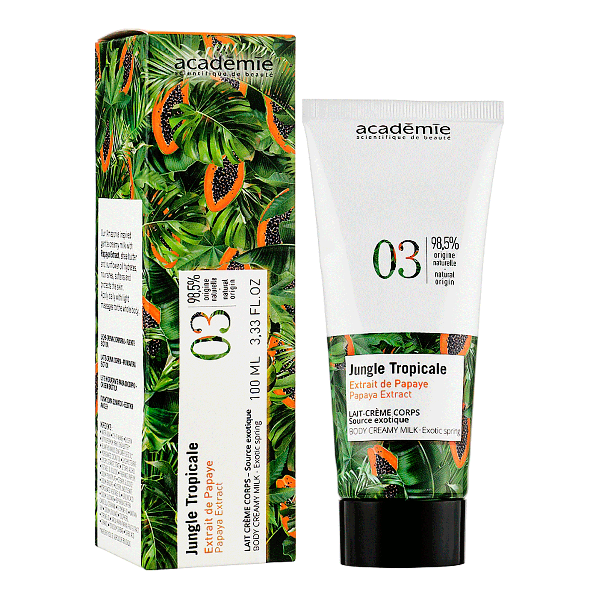 Academie Крем-молочко для тела Экзотическая весна