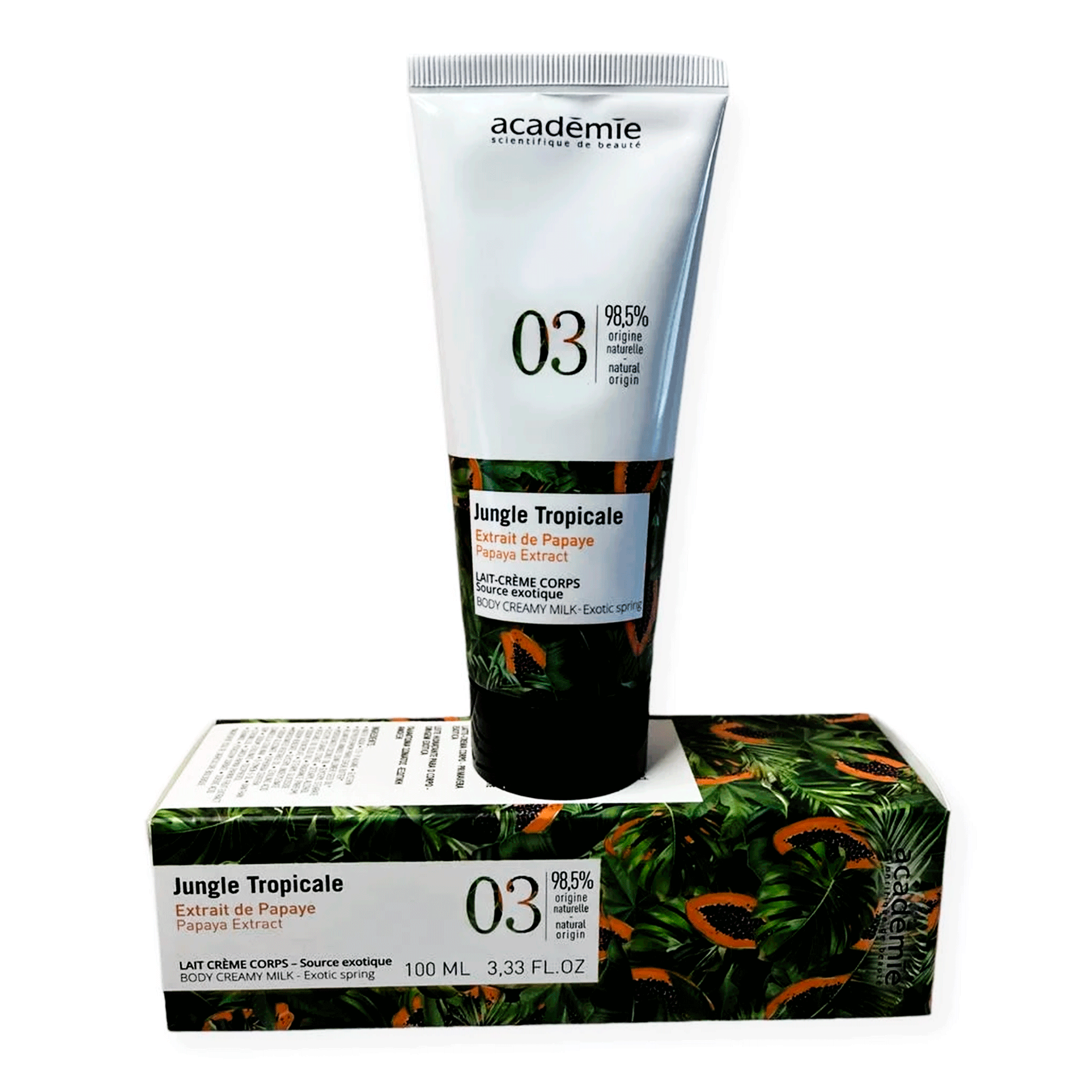 Крем-молочко для тіла Екзотична весна Academie Body Creamy Milk Exotic Spring