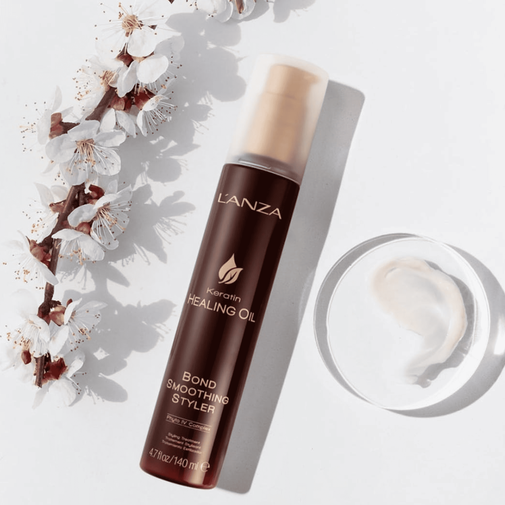 Крем-уход для стайлинга L’anza KHO Bond Smoothing Styler