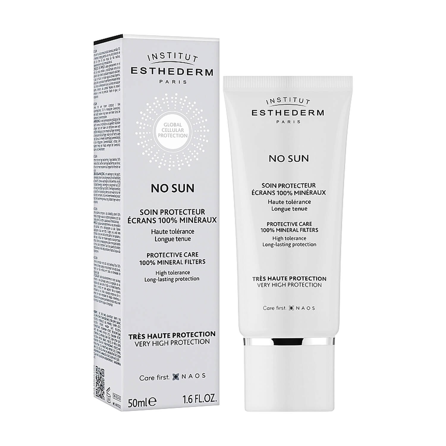 Крем для лица 100% минеральные экраны Institut Esthederm No Sun