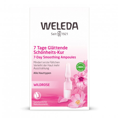 Розовый разглаживающий концентрат Weleda Wildrose