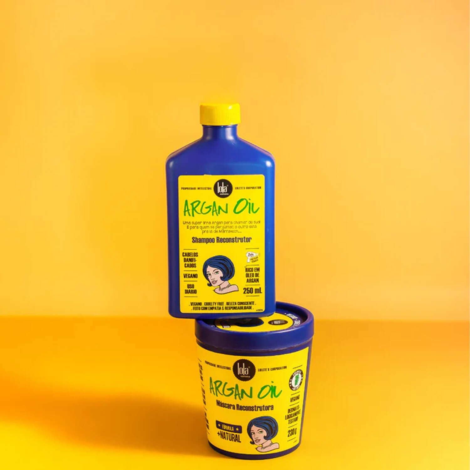 Шампунь для волосся Lola Cosmetics Argan Oil Shampoo