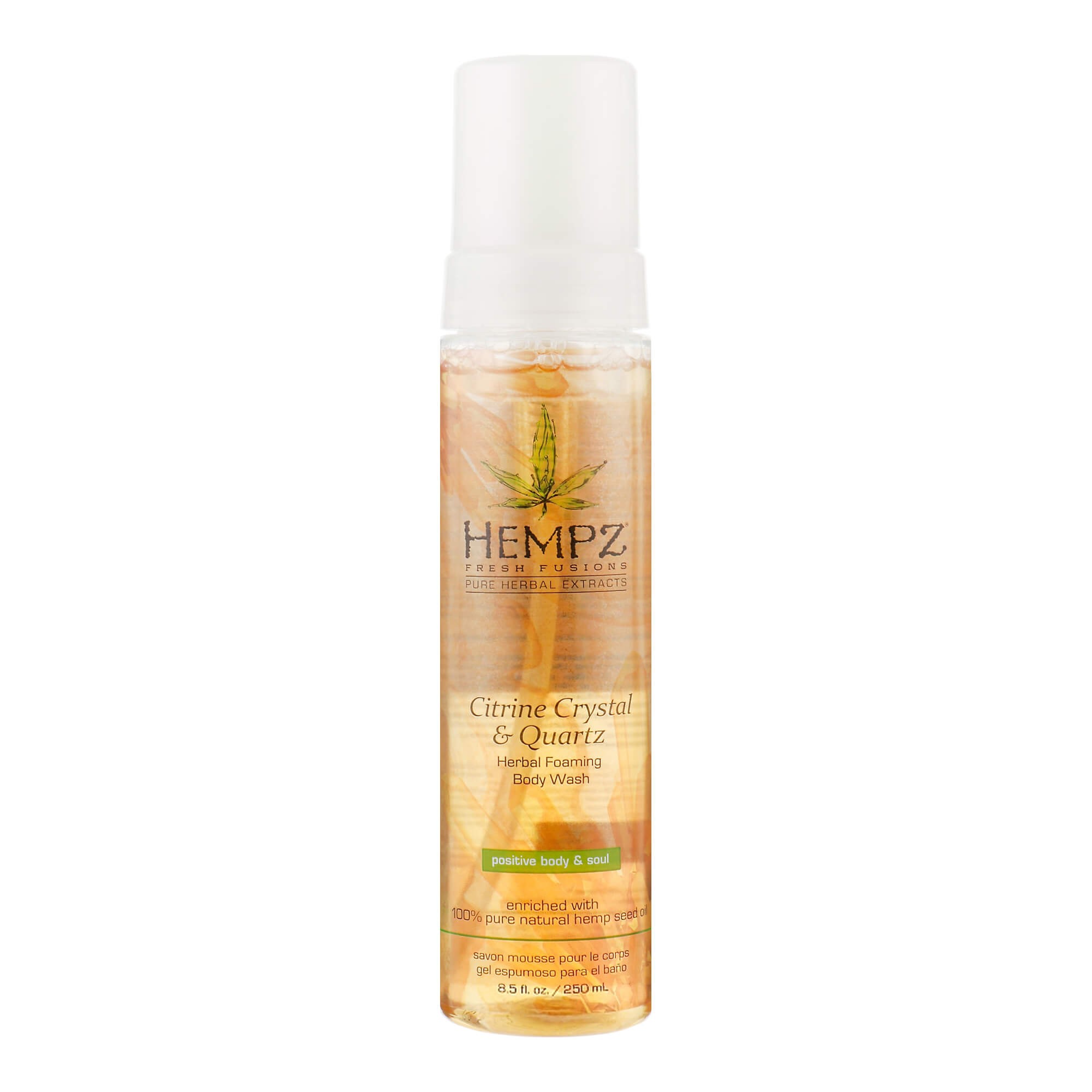Отзывы o Hempz Citrine Crystal &amp; Quartz Herbal Foaming Body Wash - Гель-пена для душа &quot;Кристалл-Цитрус&quot;