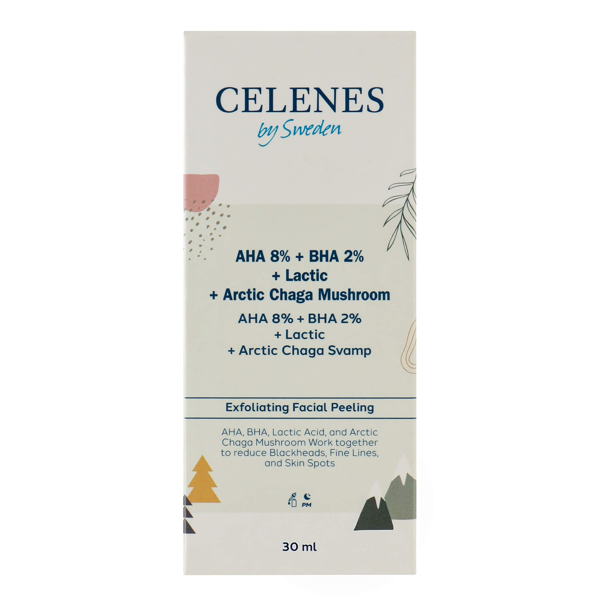 celenes aha 8 bha 2 lactic arctic chaga mushroom купить