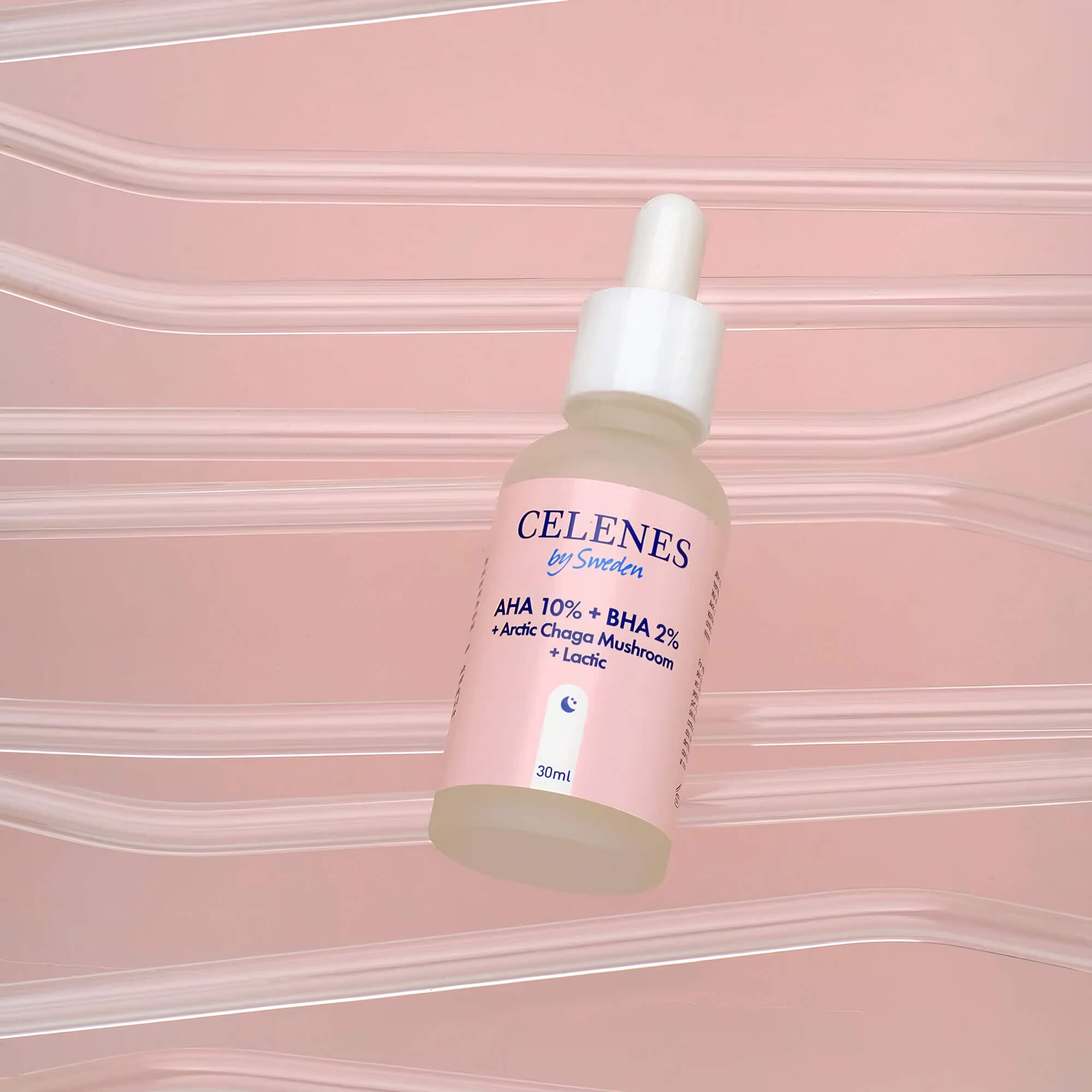Celenes AHA 8% + BHA 2% + Lactic + Arctic Chaga Mushroom