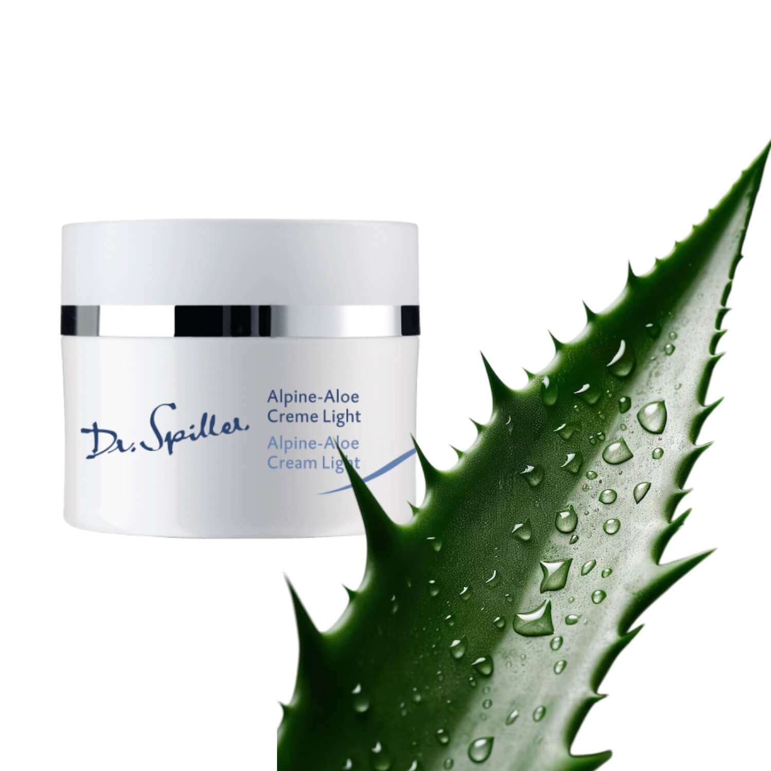 Легкий крем для обезвоженной и чувствительной кожи Dr.Spiller Alpine-Aloe Cream Light