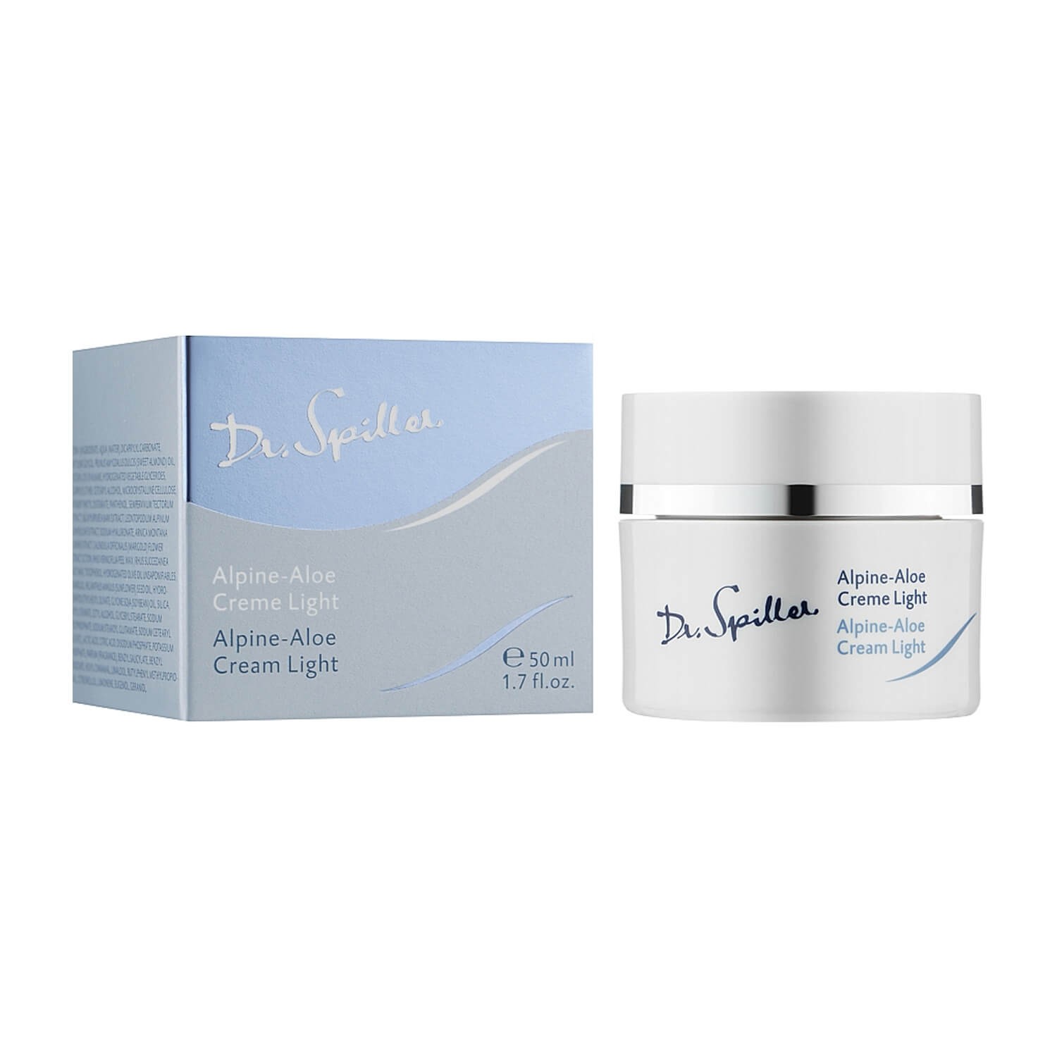 Легкий крем для обезвоженной и чувствительной кожи Dr.Spiller Alpine-Aloe Cream Light