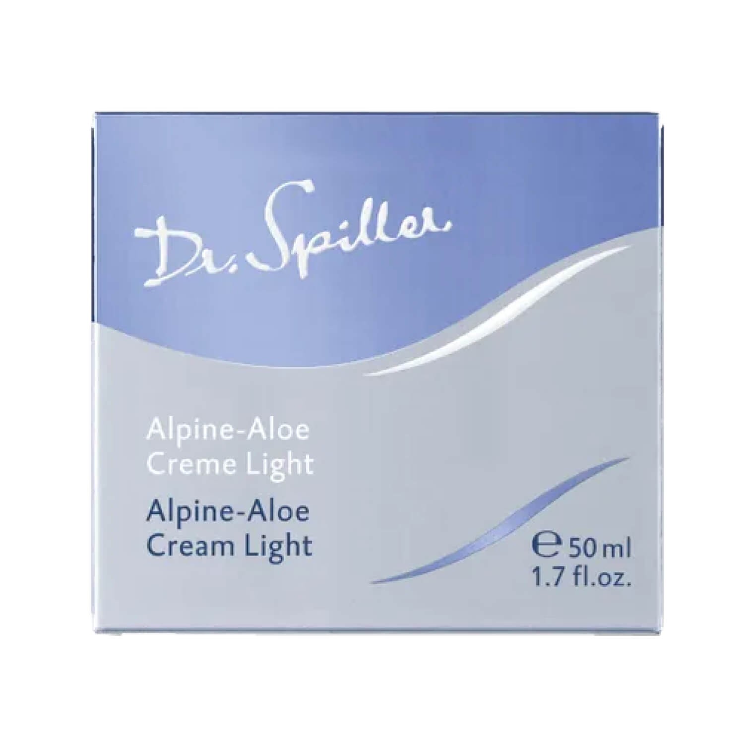 Легкий крем для обезвоженной и чувствительной кожи Dr.Spiller Alpine-Aloe Cream Light