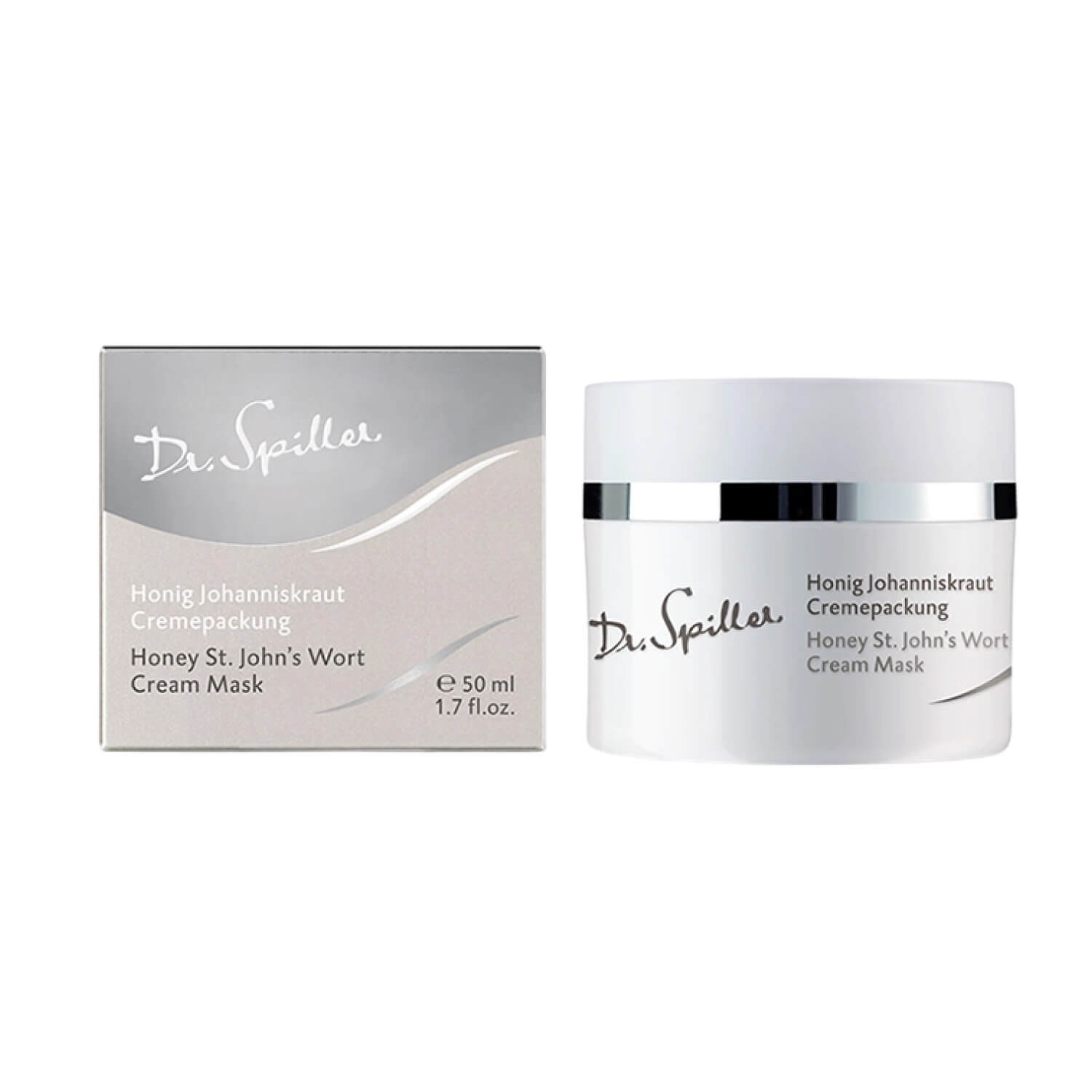 Успокаивающая крем-маска с маслом зверобоя Dr.Spiller Honey St. John’S Wort Cream Mask