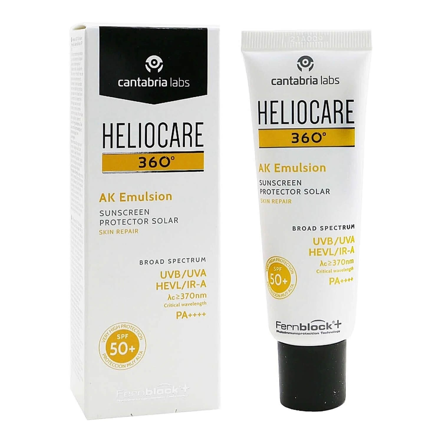 Сонцезахисний крем-емульсія Cantabria Labs Heliocare 360º AK Emulsion SPF 50+