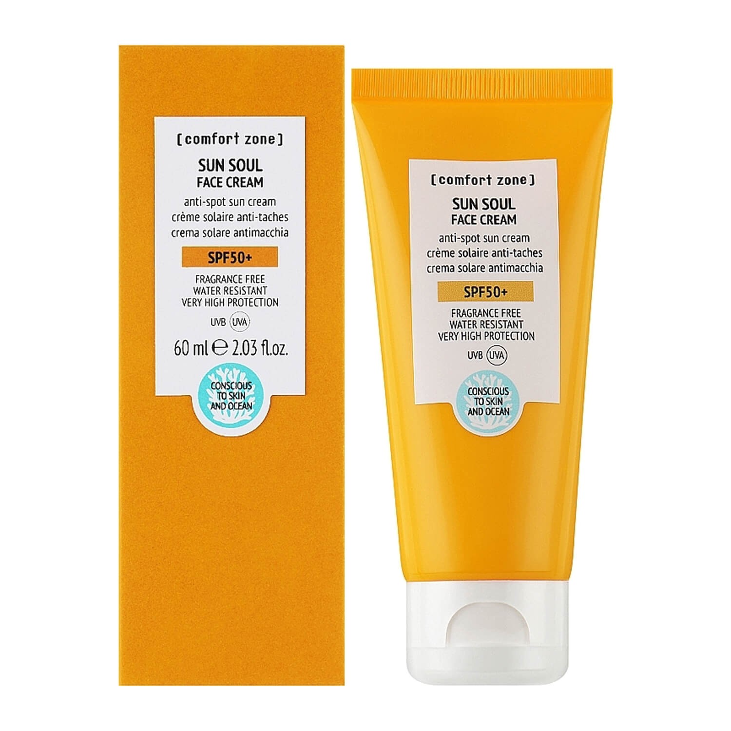Comfort Zone Sun Soul Face Cream SPF 50+ цена