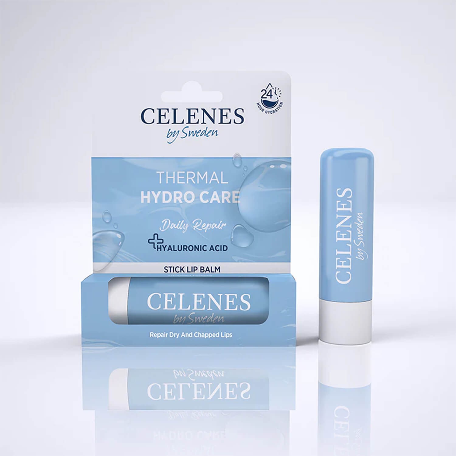 Термальний бальзам для губ (стік) Celenes By Sweden Thermal Hydro Care Stick Lip Balm