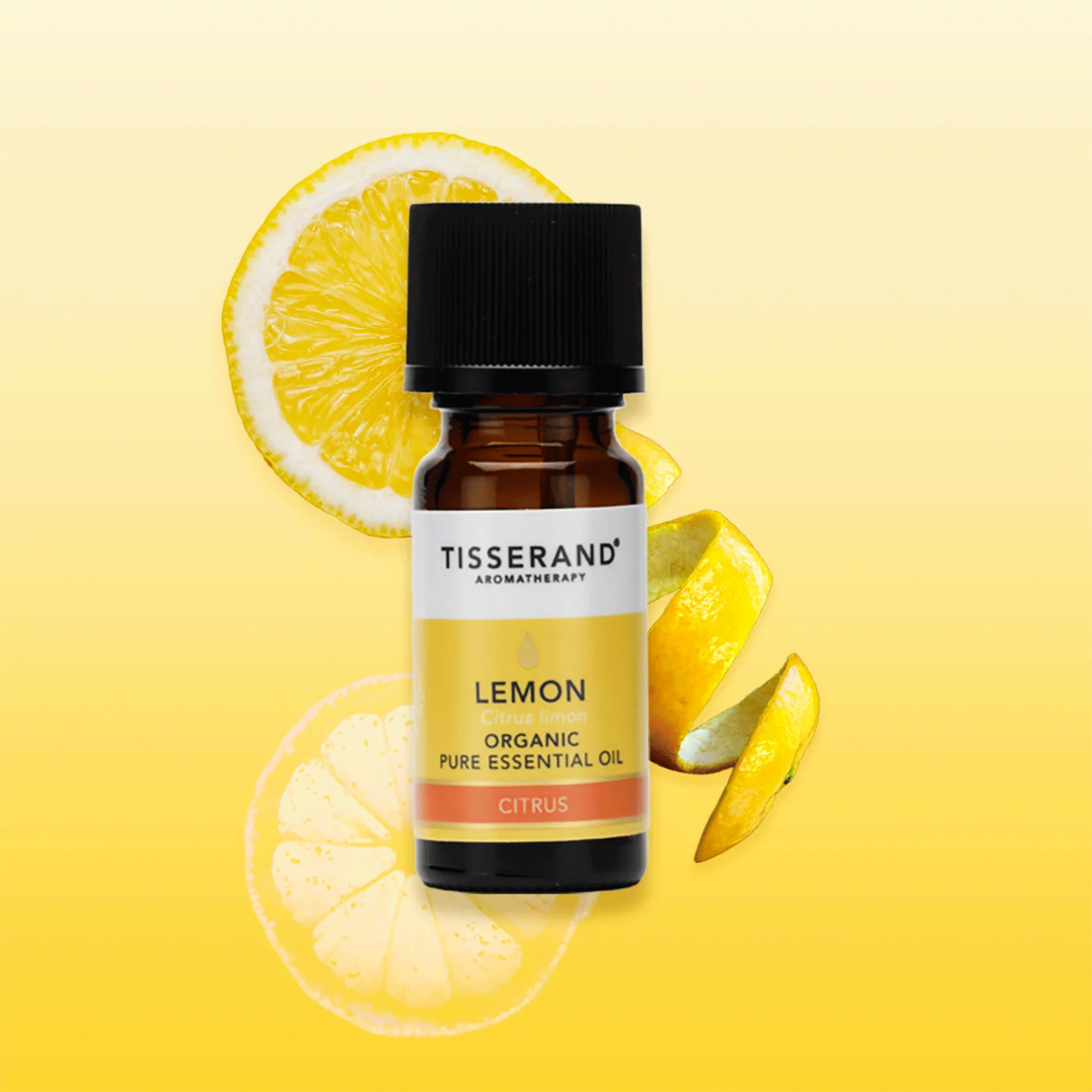 Органическое эфирное масло лимона Tisserand Lemon Organic Essential Oil