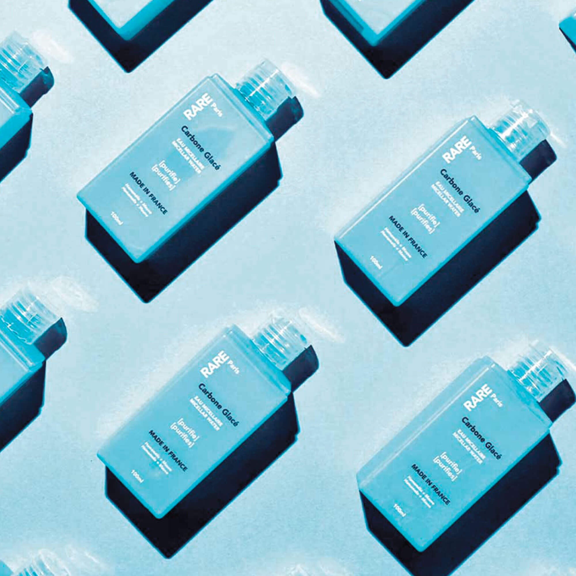 Мицеллярная вода Rare Paris Carbone Glacé Purifying Micellar Water