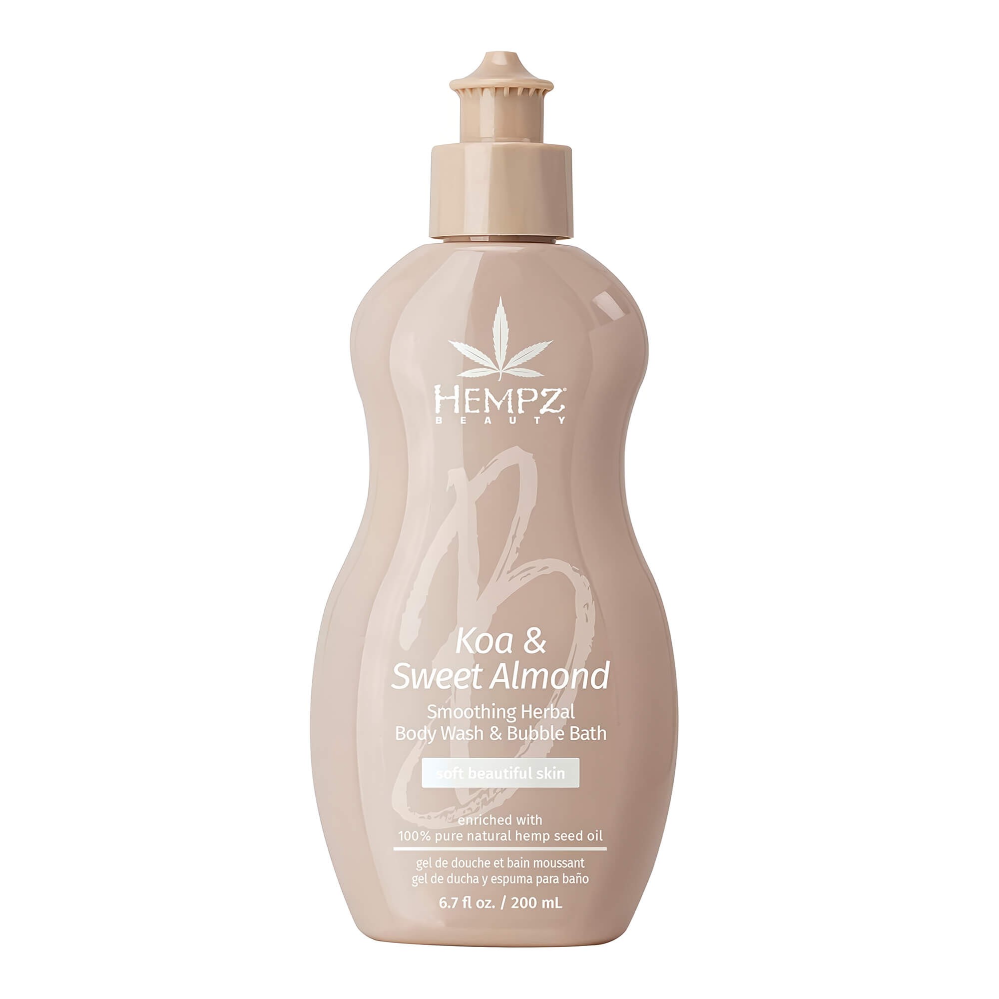 Отзывы o Hempz Koa &amp; Sweet Almond Smoothing Herbal Bubble Bath &amp; Body Wash - Пена для ванны и гель для душа &quot;Коа-Сладкий Миндаль&quot;