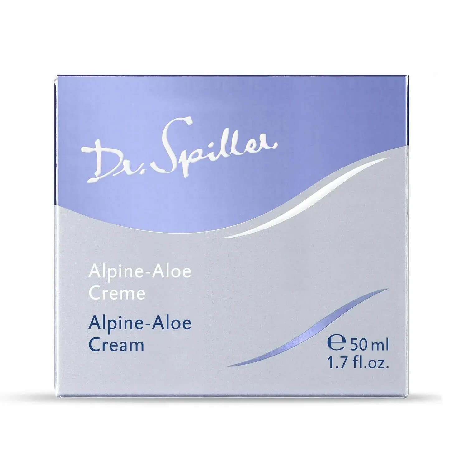 Восстанавливающий крем для сухой и чувствительной кожи Dr.Spiller Alpine-Aloe Cream