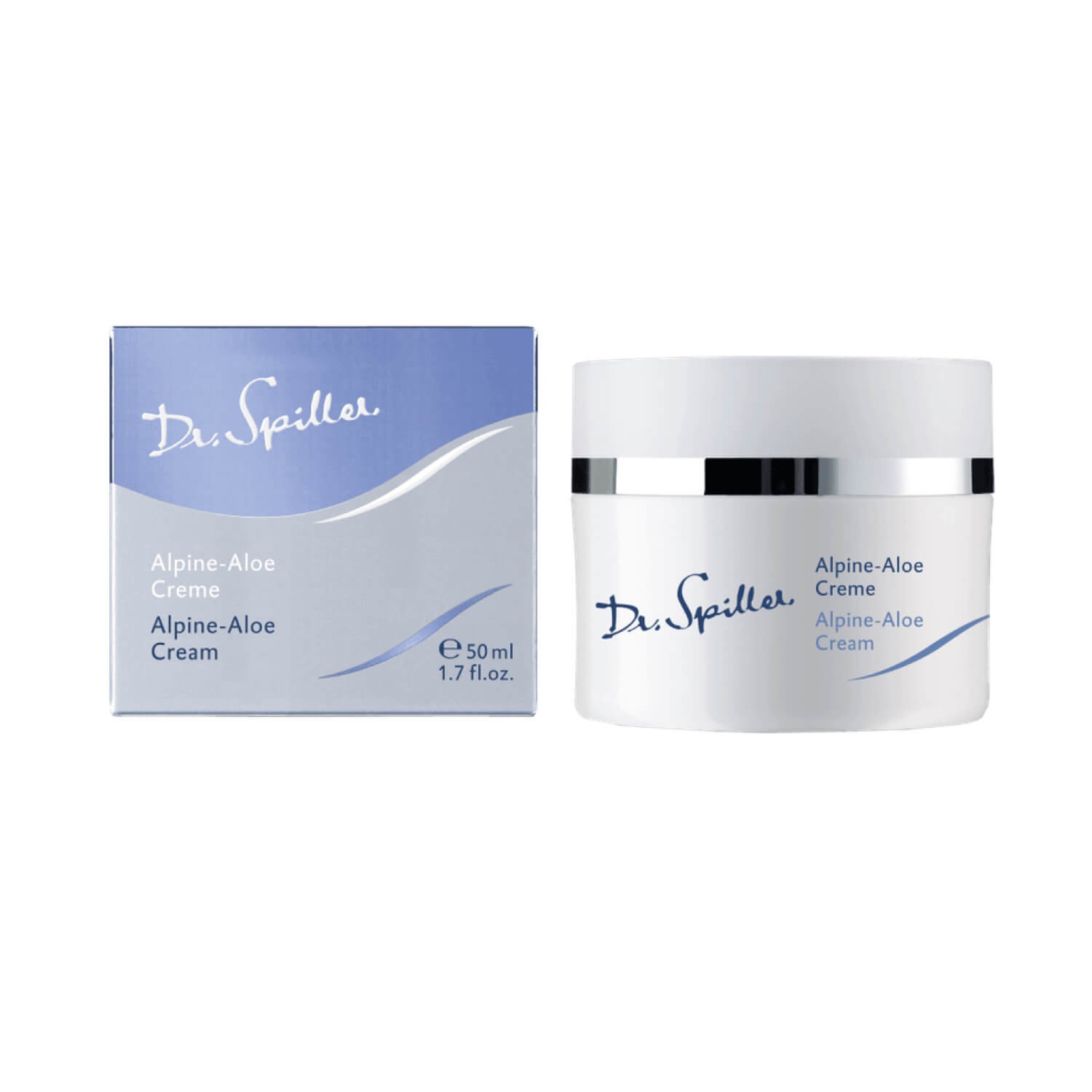 Восстанавливающий крем для сухой и чувствительной кожи Dr.Spiller Alpine-Aloe Cream