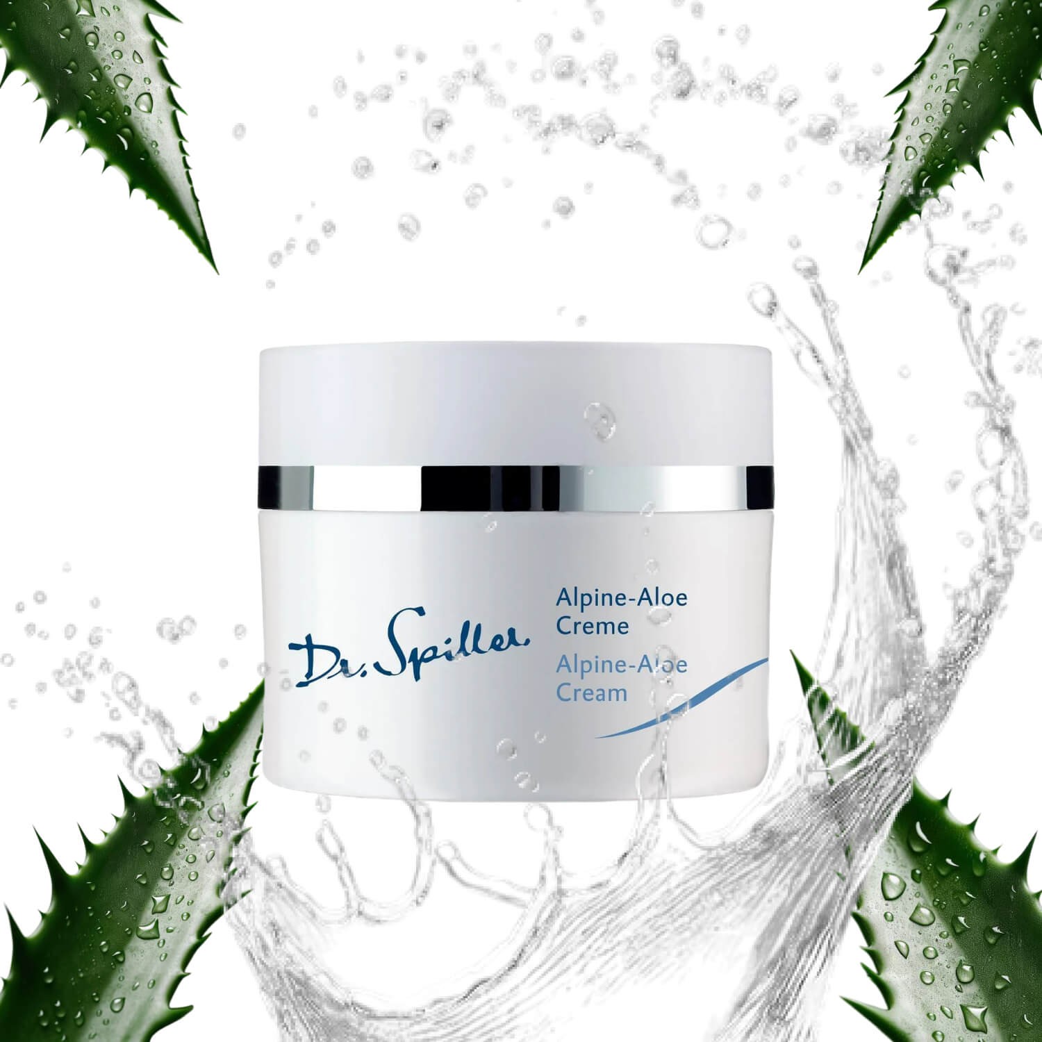 Восстанавливающий крем для сухой и чувствительной кожи Dr.Spiller Alpine-Aloe Cream