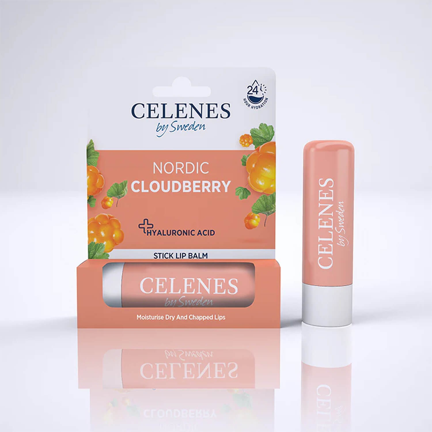 Бальзам для губ з морошкою (стік) Celenes By Sweden Nordıc Cloudberry Stick Lip Balm