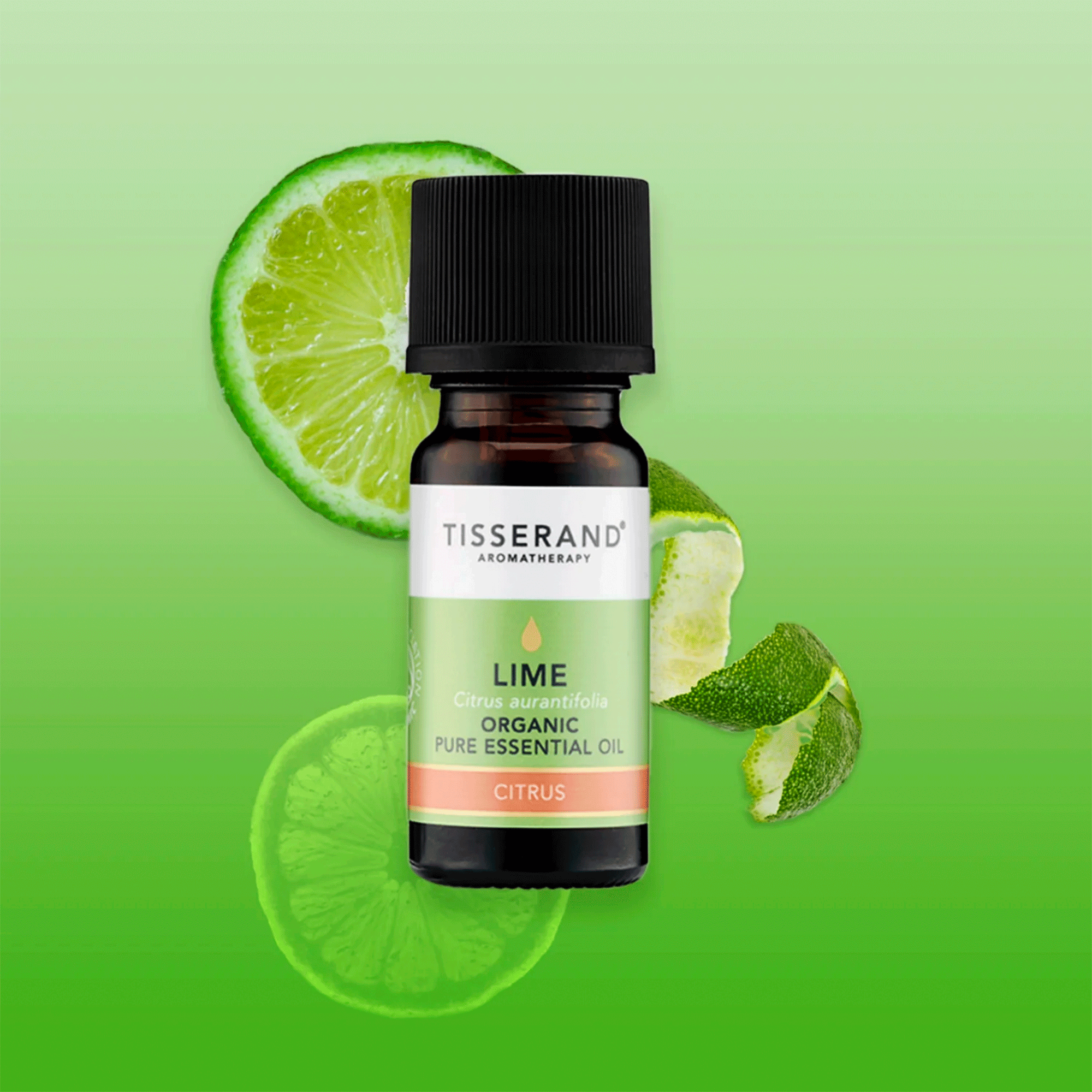 Органическое эфирное масло лайма Tisserand Lime Organic Essential Oil