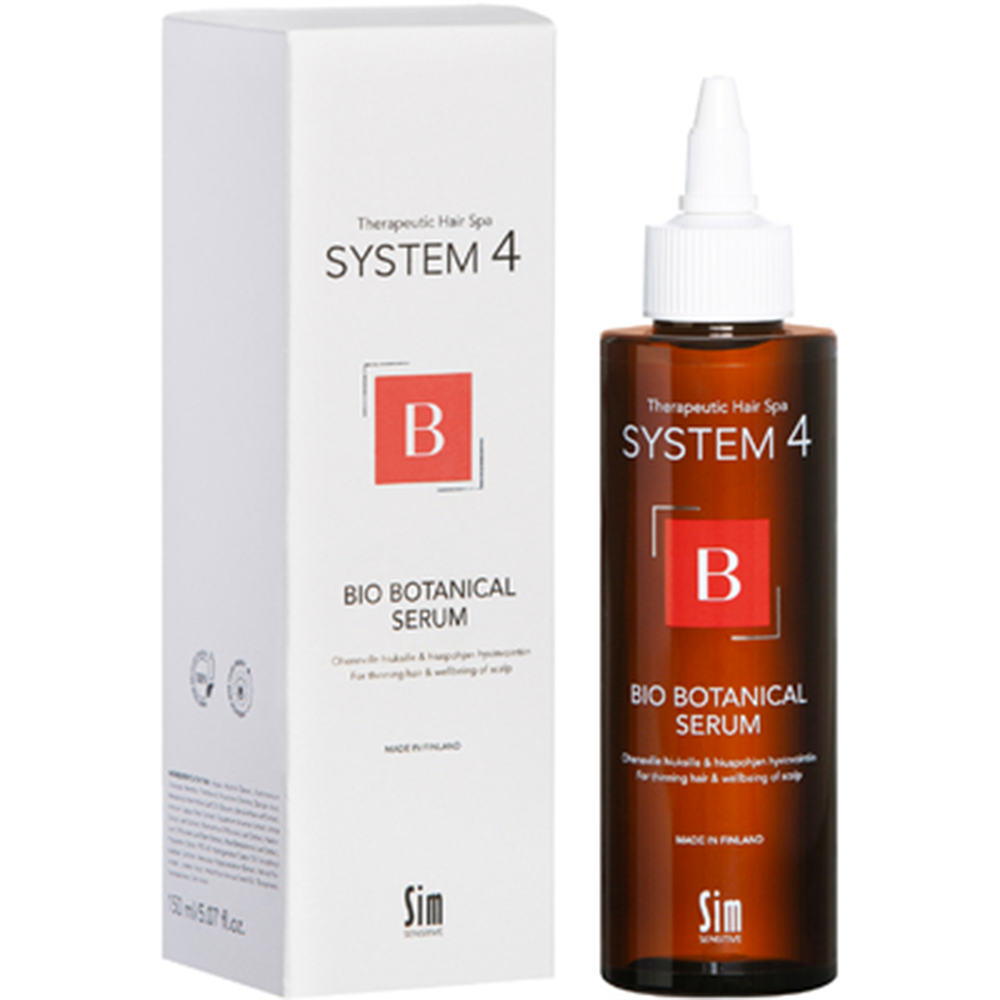 System 4 Біоботанічна сироватка для росту волосся