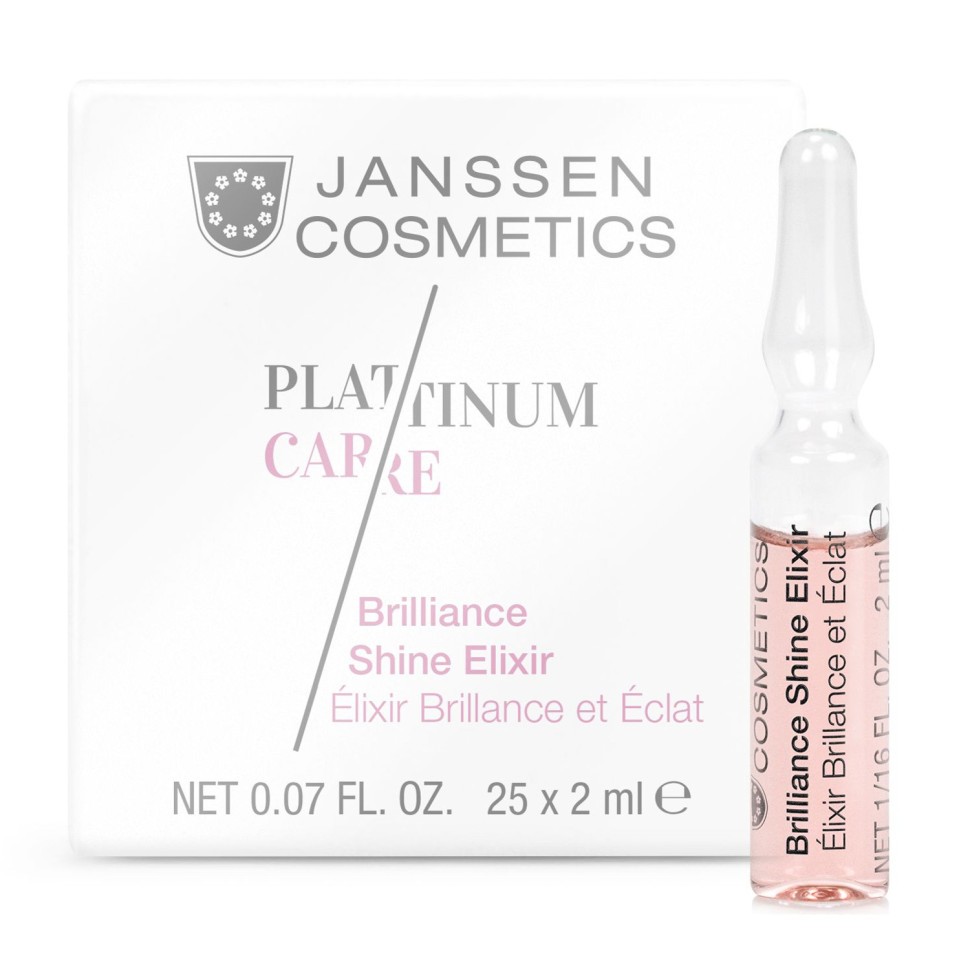 Еліксир в ампулах для сяйва шкіри Janssen Cosmetics Briliance Shine Elixir