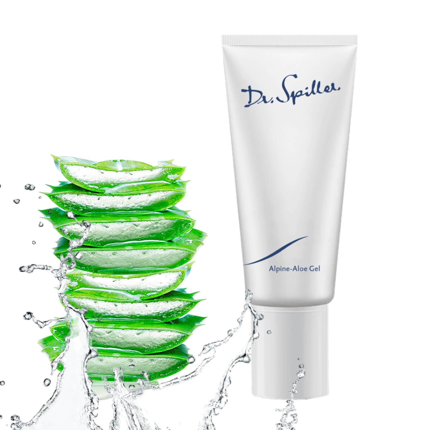 Увлажняющий гель для чувствительной кожи с алоэ Dr.Spiller Alpine-Aloe Gel